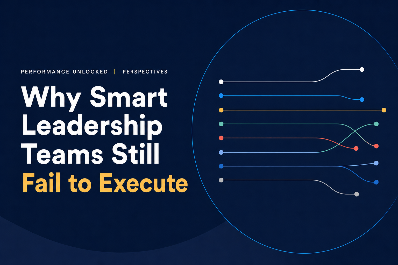 Why Smart Leadership Teams Still Fail to Execute