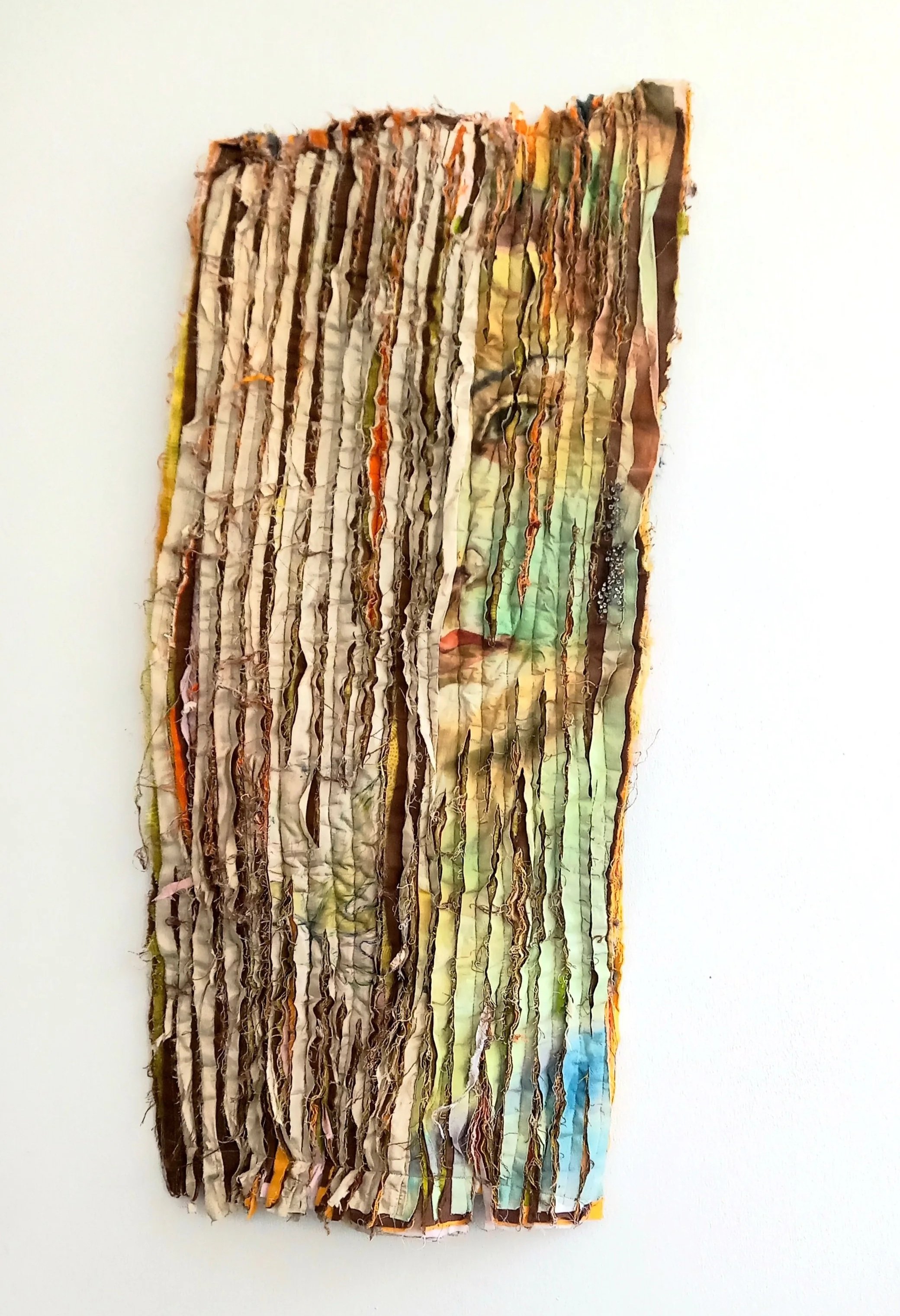 Wild Tapestry 20
cotton, silk,
SEWN/ SLASHED
50x116 cm 