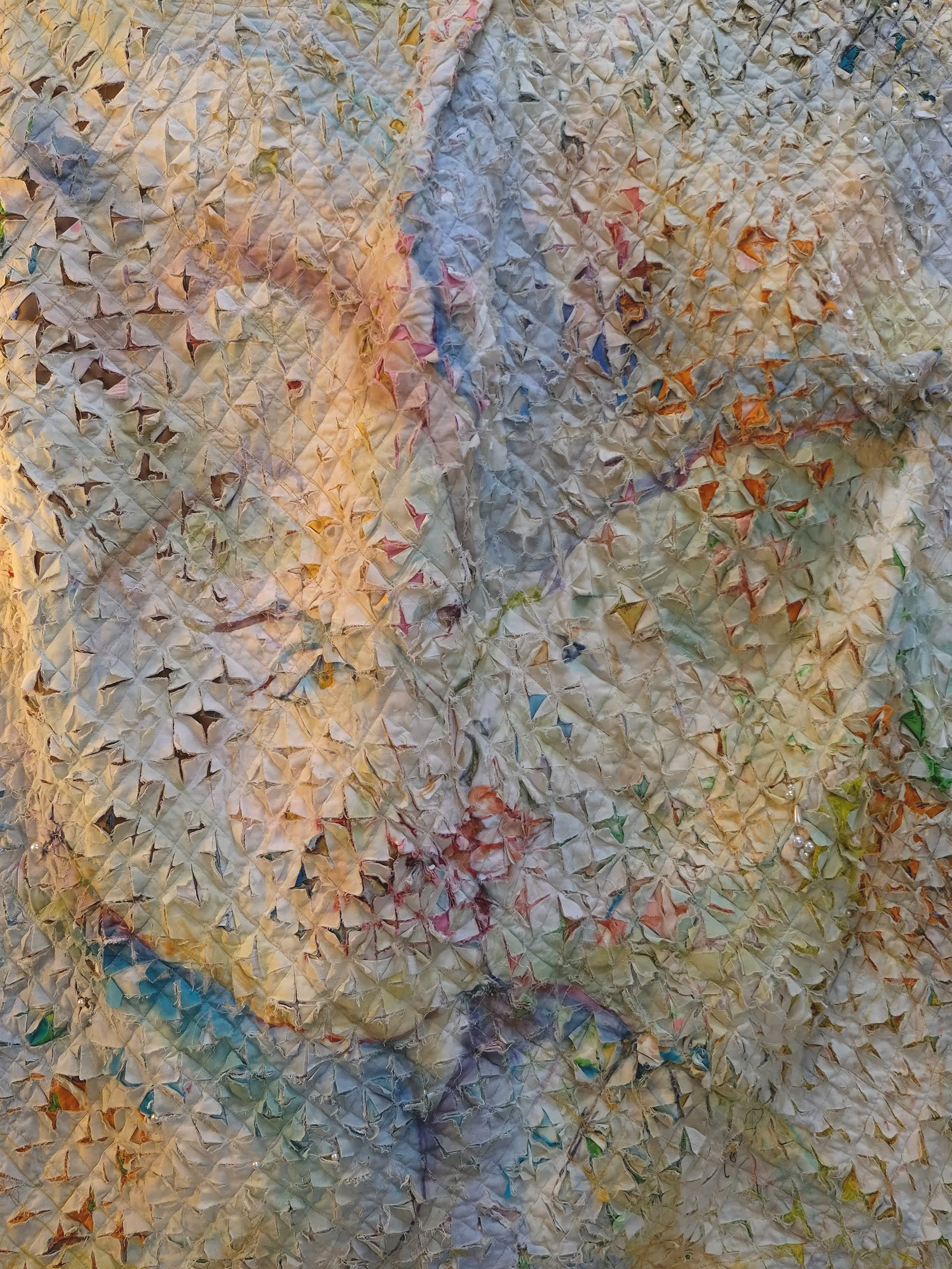 Wild Tapestry 23 (Slashed Bronzino) detail