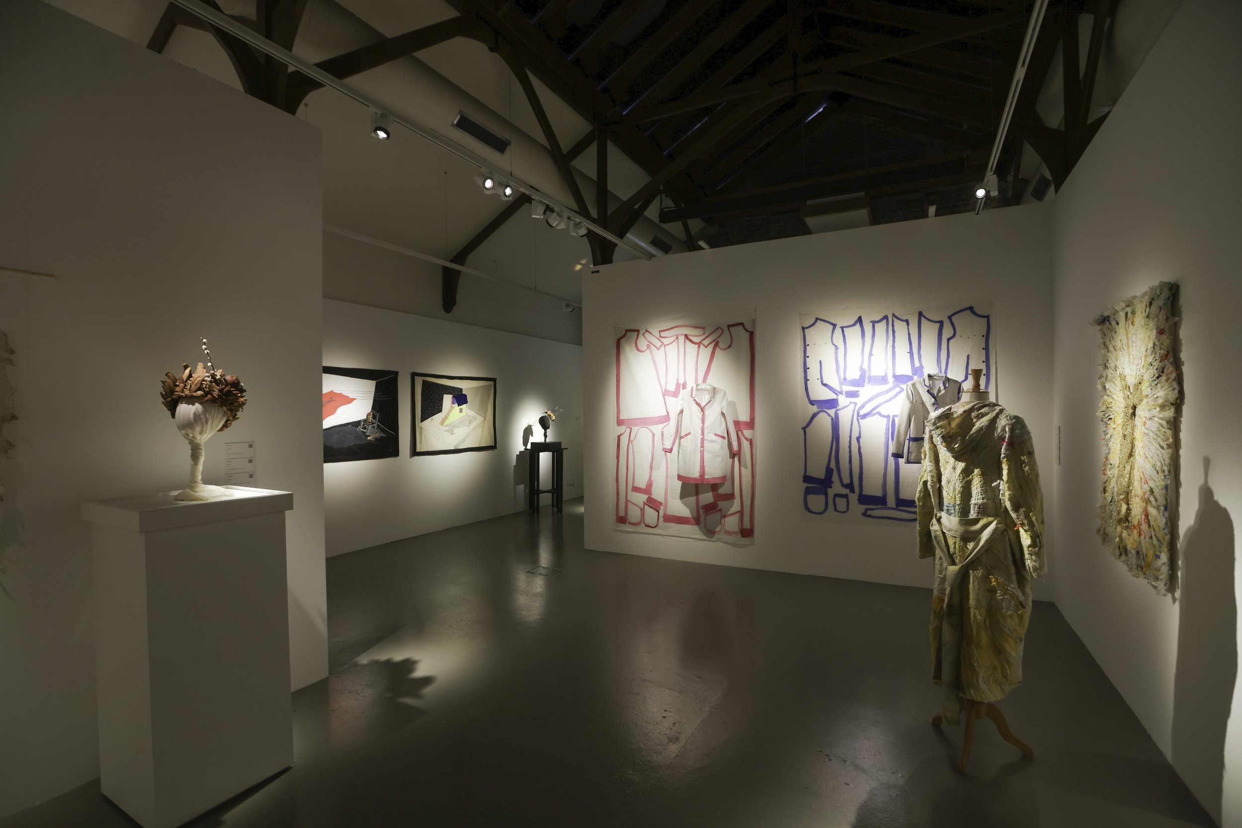 Installation of Lisa Farmer, Franco Raggi, Francesco Ballestrazzi, Colomba Leddi, Nuala Goodman
