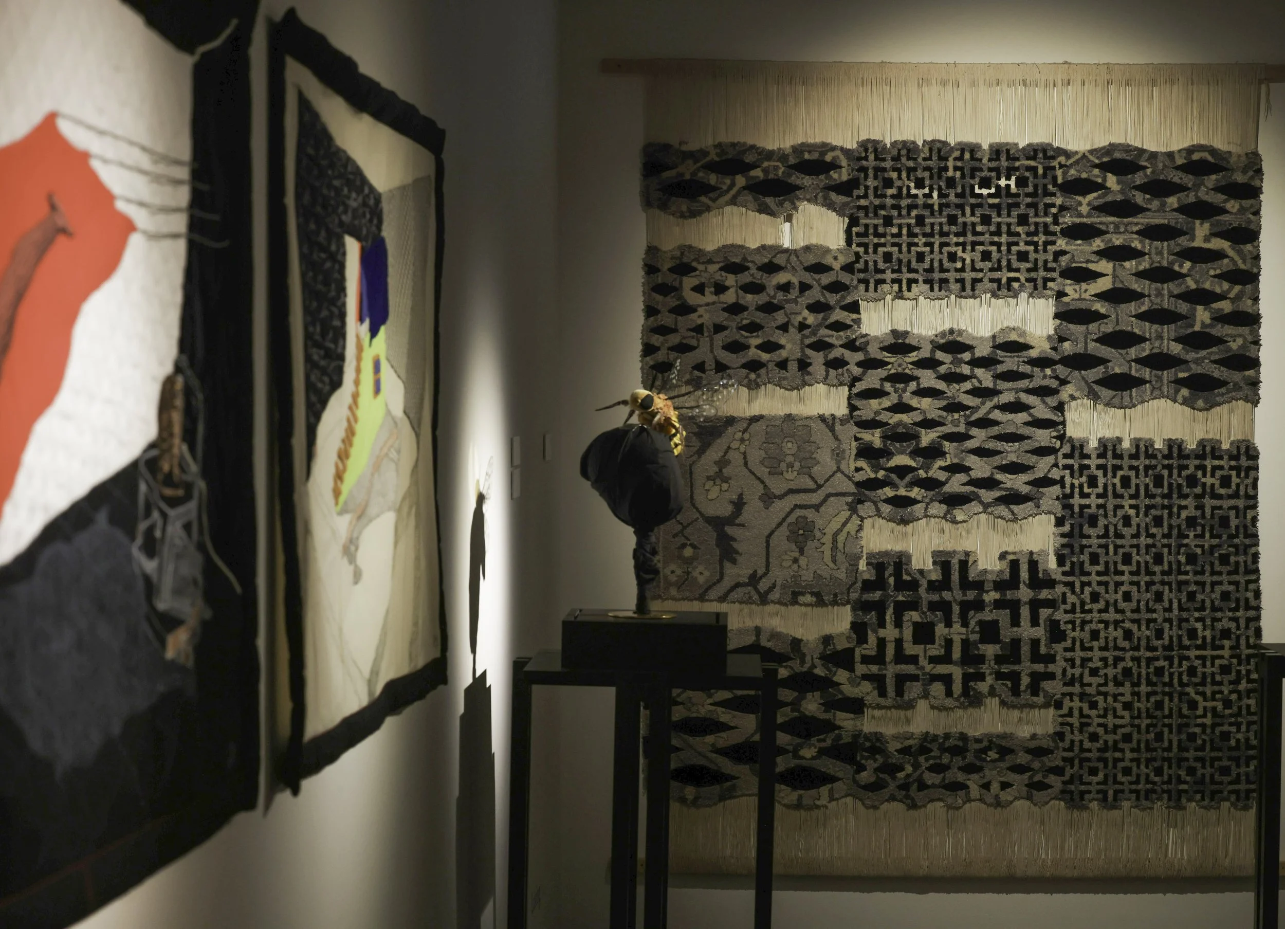 
Paolo Giordano, Mashup, 2014, handknotted woollen tapestry
