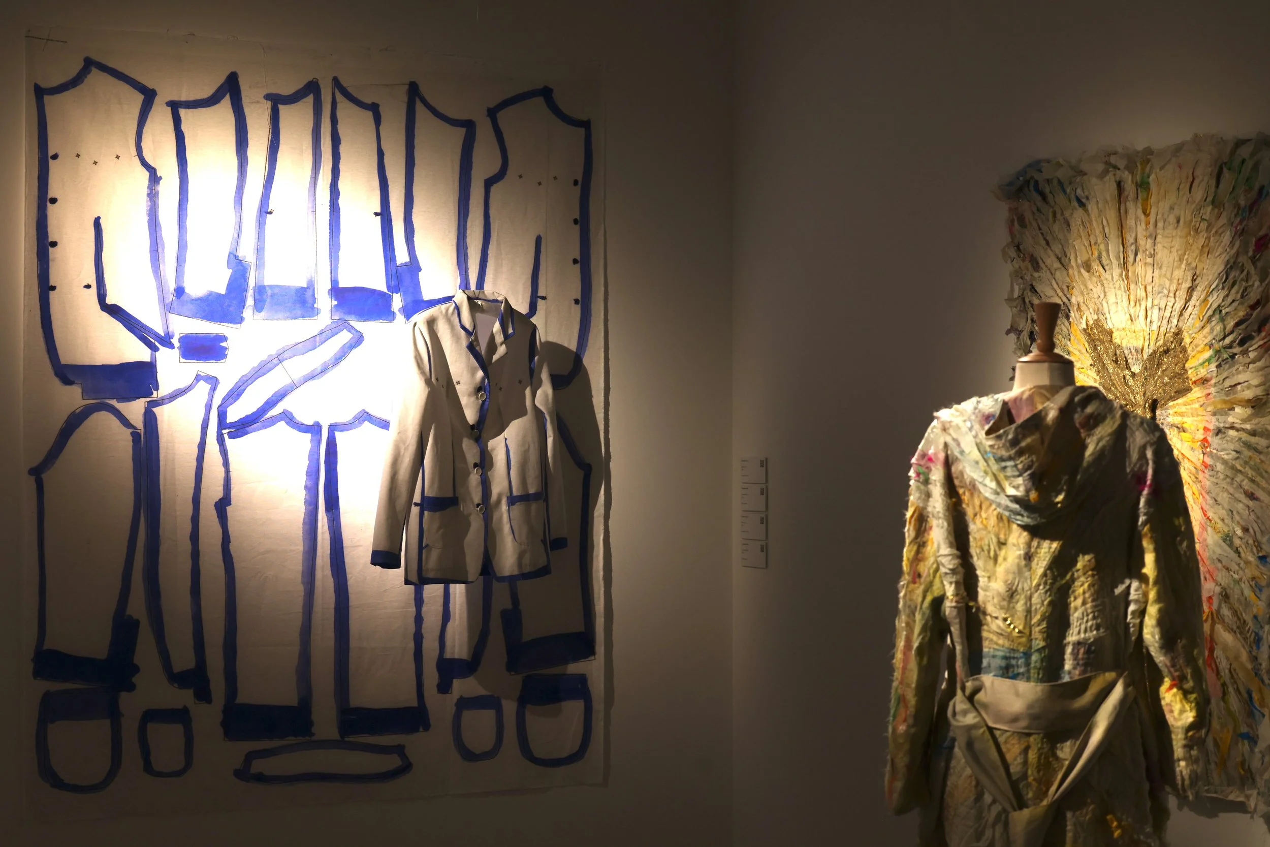 Coloba Leddi and Nuala Goodman's installations