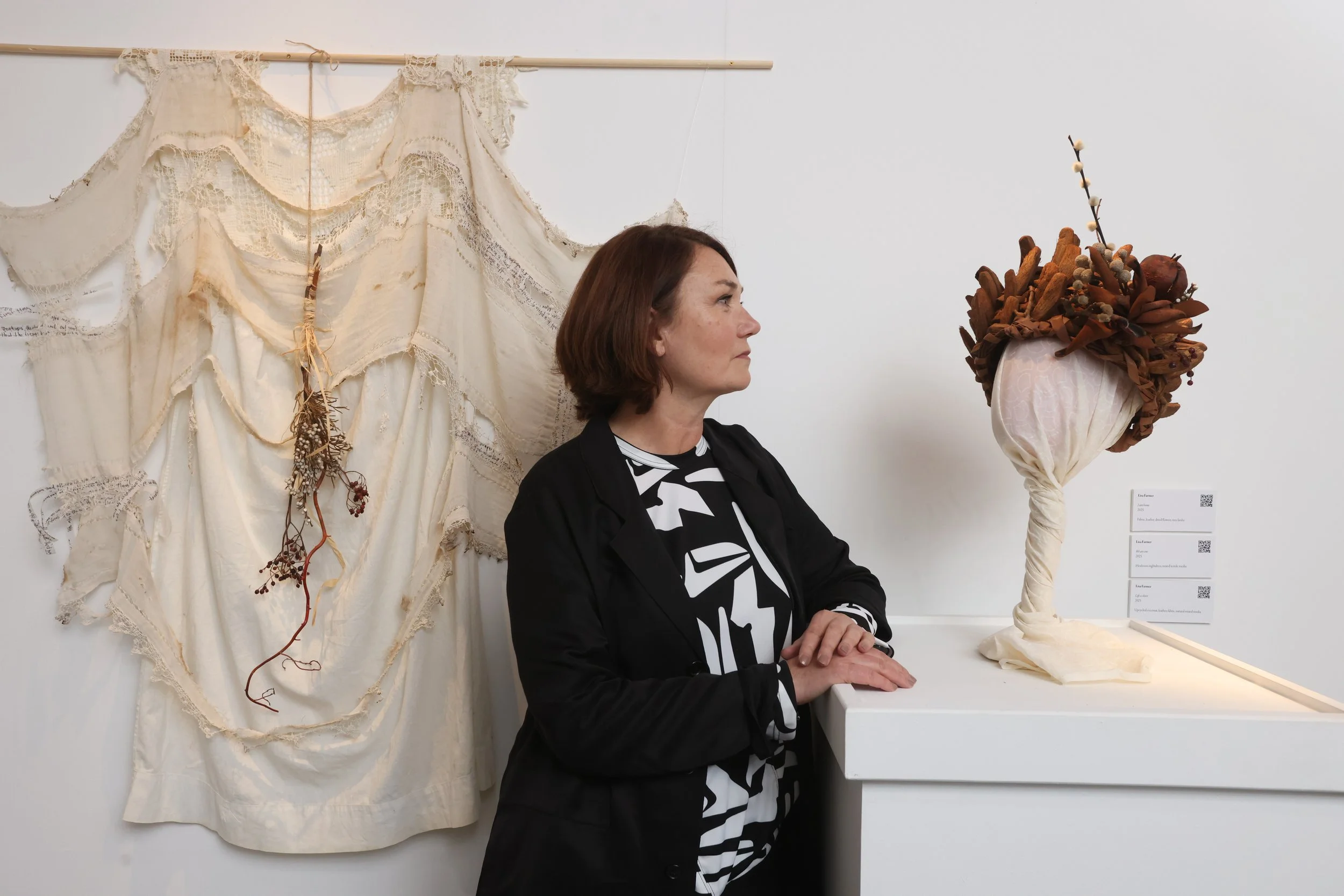 Lisa Farmer, Life is Short, 2025, mixed textile media