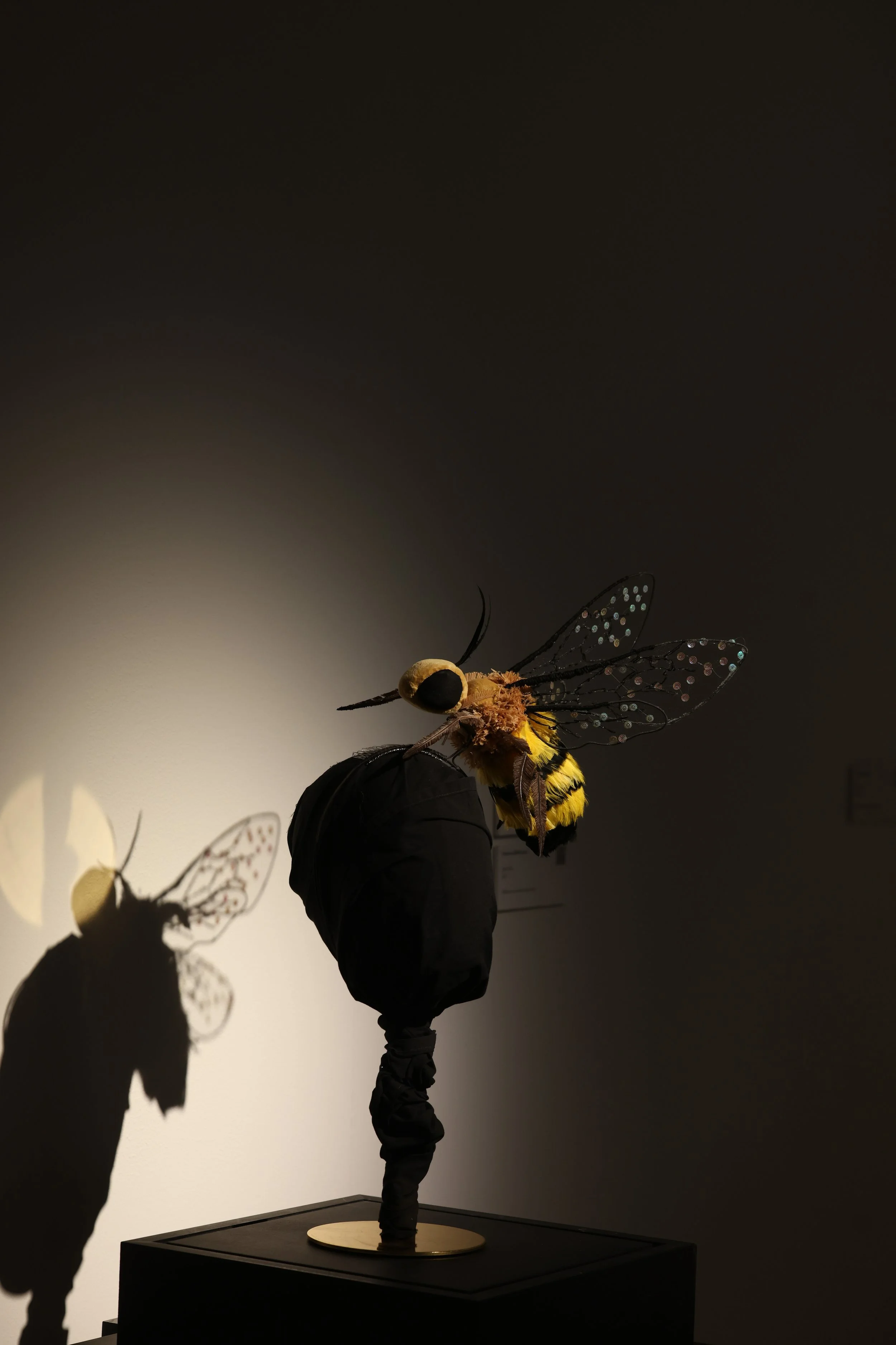 Francesco Ballestrazzi, Queen Bee, 2022, millinery in mixed textile media