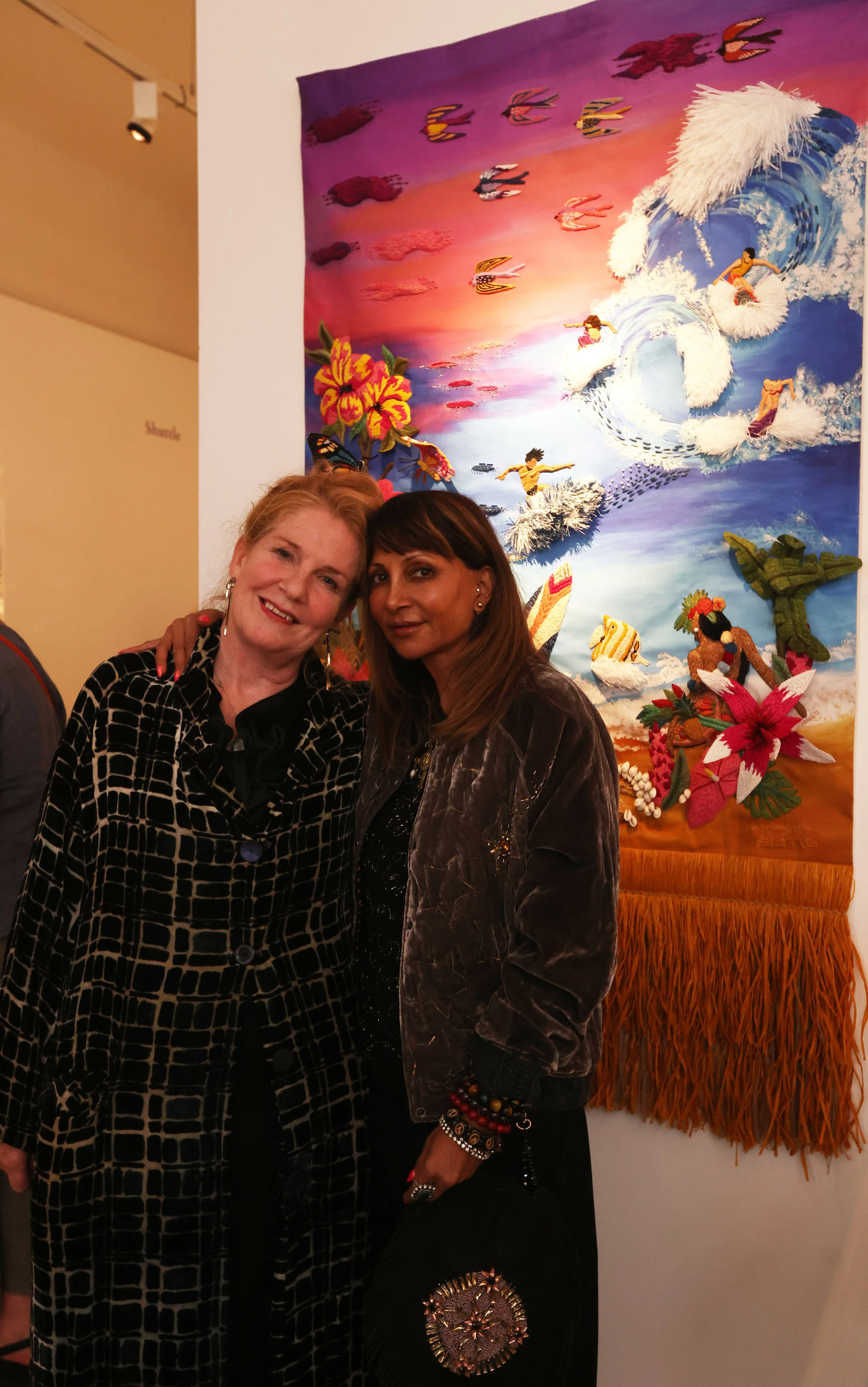 artists Nuala Goodman, Sanchita Ajjampur