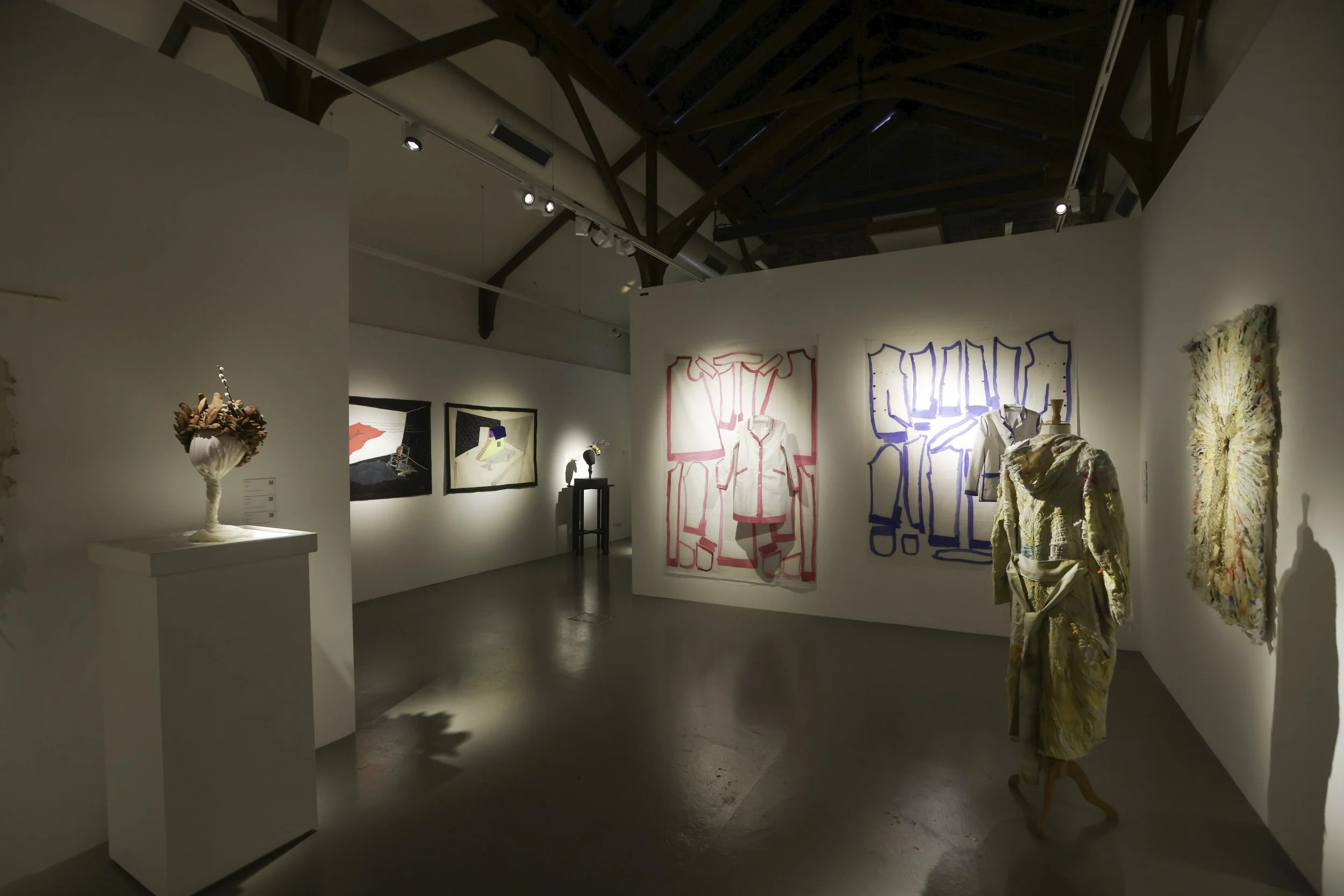 General view, Lisa Farmer, Franco Raggi, Colomba Leddi
