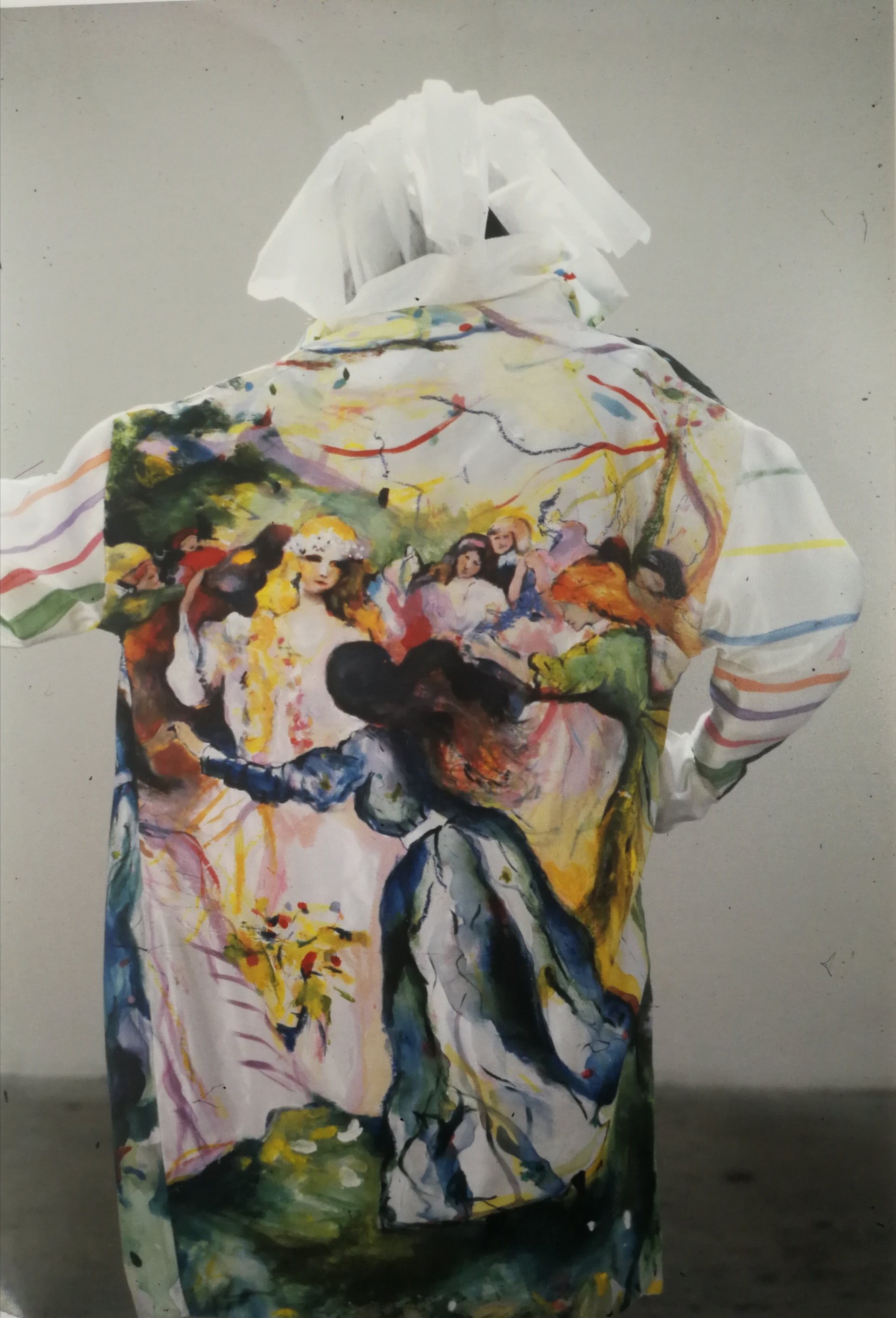 Painted clothing 1984