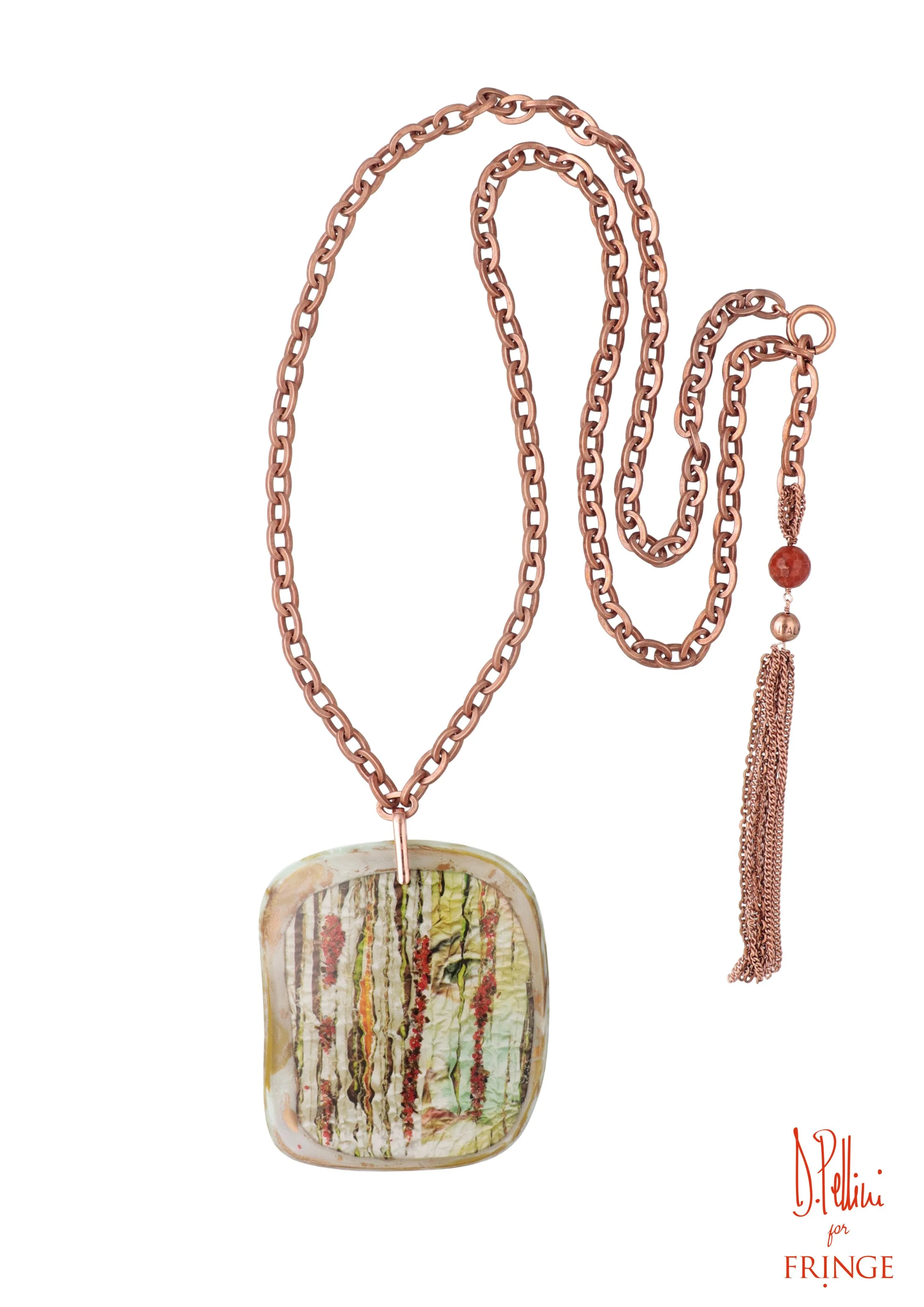 Donatella Pellini's jewellery pays homage to the work of each artist in the Fringe Collective exhibition