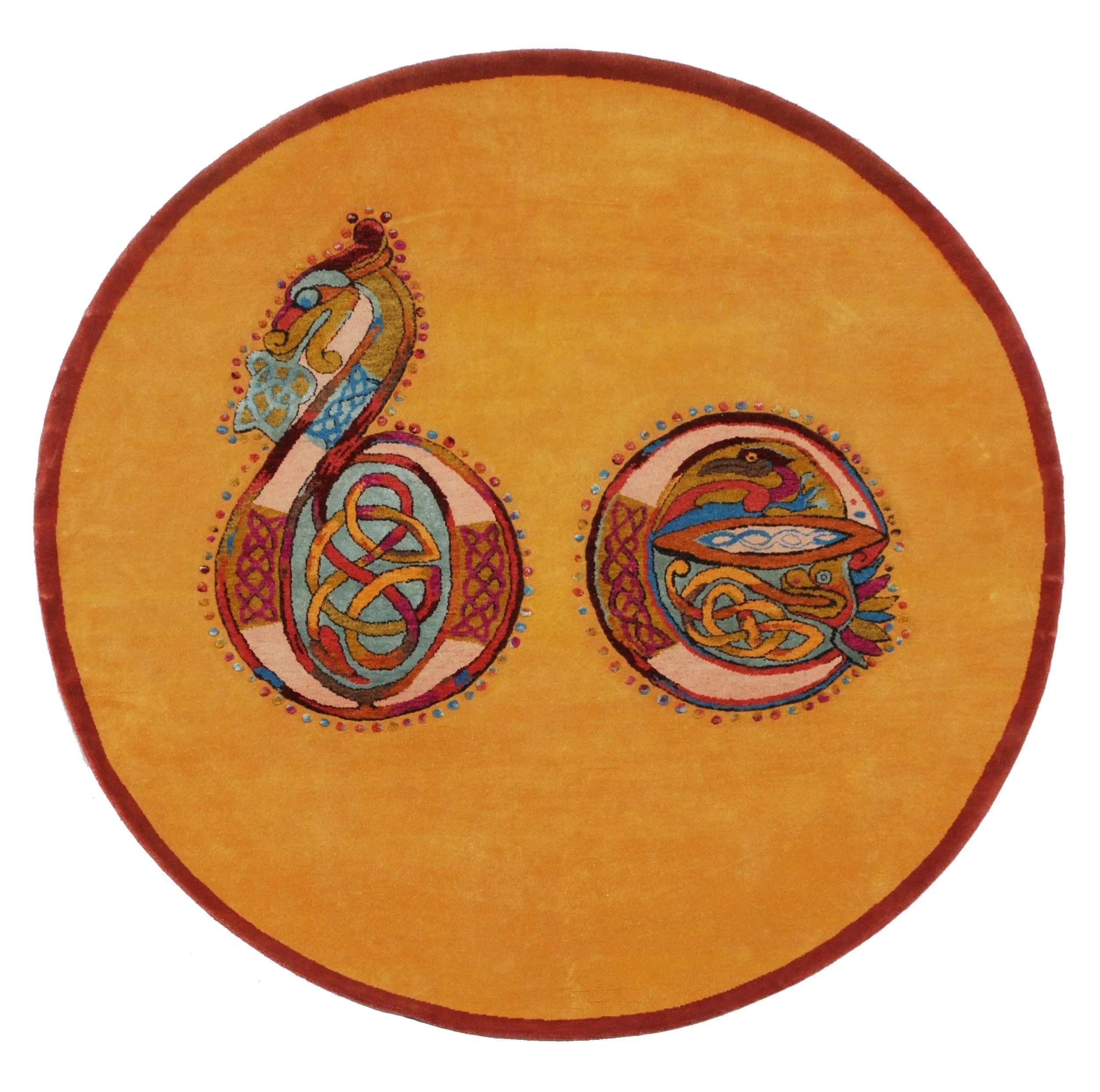'Book of Kells' rugs, Irish Georgian Society and IGS, Dublin
