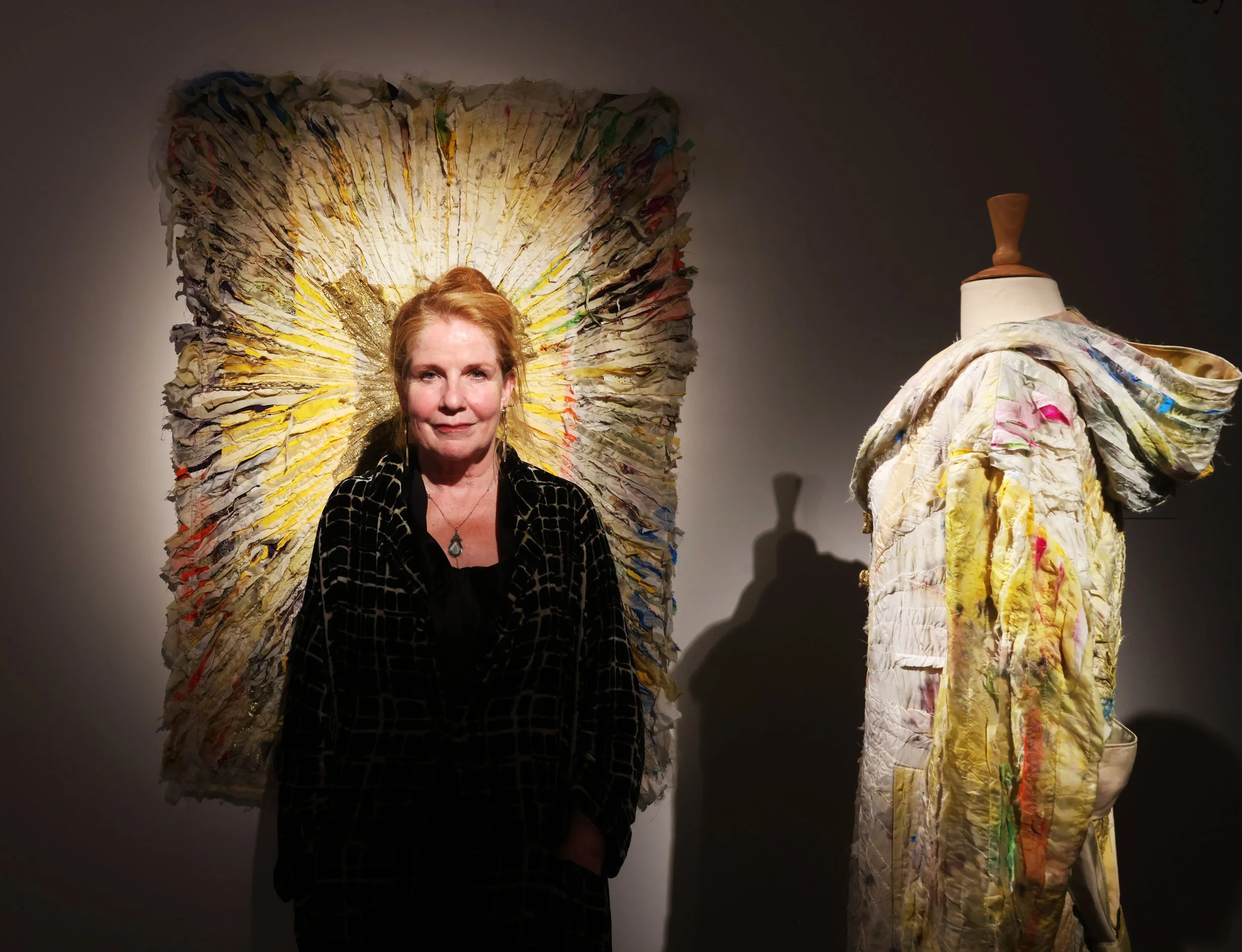 Nuala Goodman amd Wild Tapestry 23 and wild Tapestry Coat 2