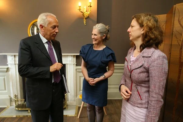 Guests: Italian Ambassador Adorno Braccesi, co-curator Mary Heffernan