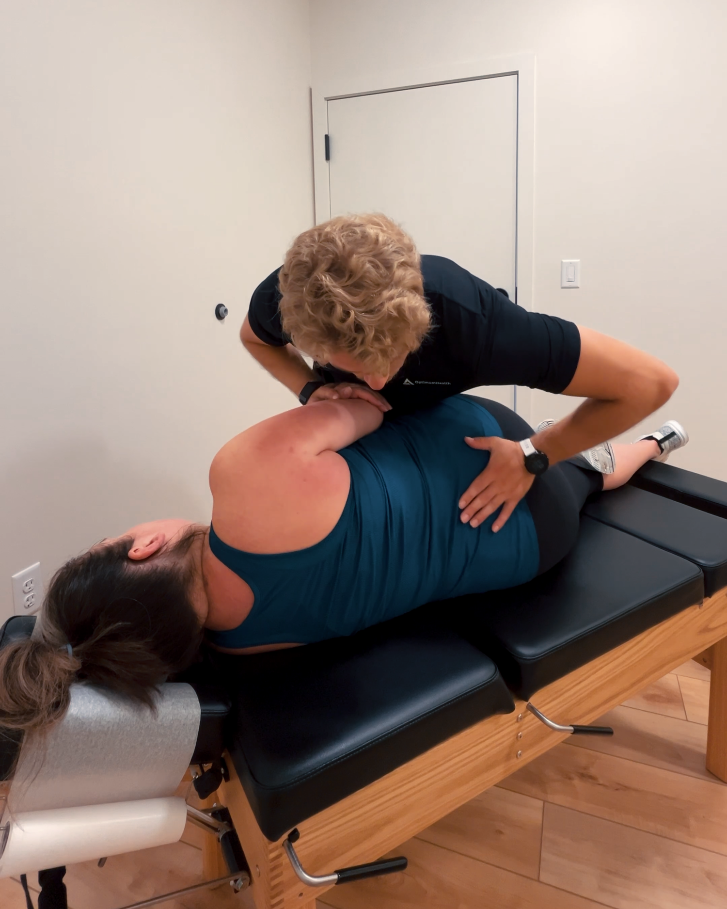 Corrective exercise and rehabilitation training for back pain at Optimum Health near Eagan MN