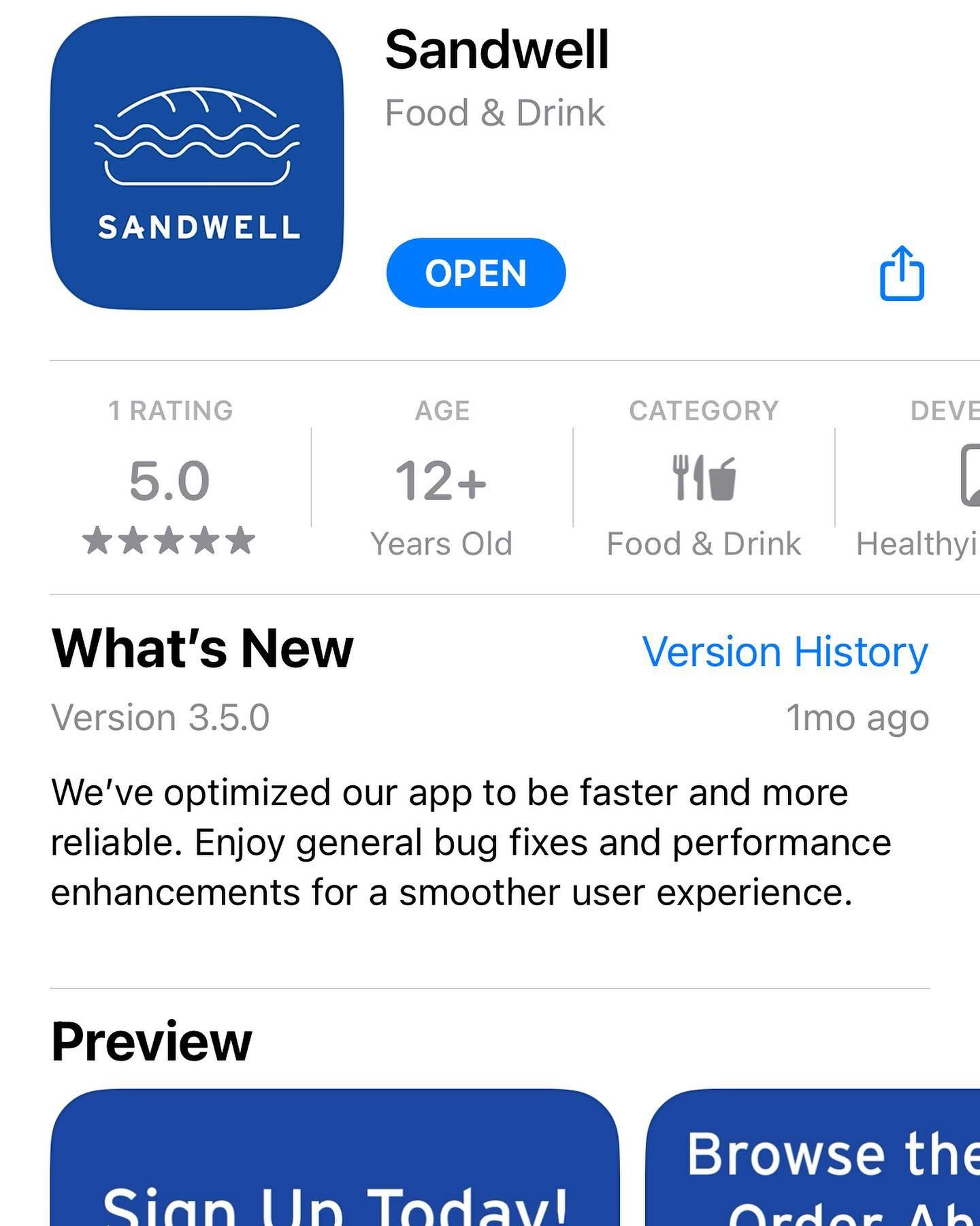 we&rsquo;ve got a big week of spring specials ahead, and the only way to get exclusive access to our new sandwich creations is by downloading the @getsandwell app today! with bonus loyalty points and access to secret menu items like our chicken parm 