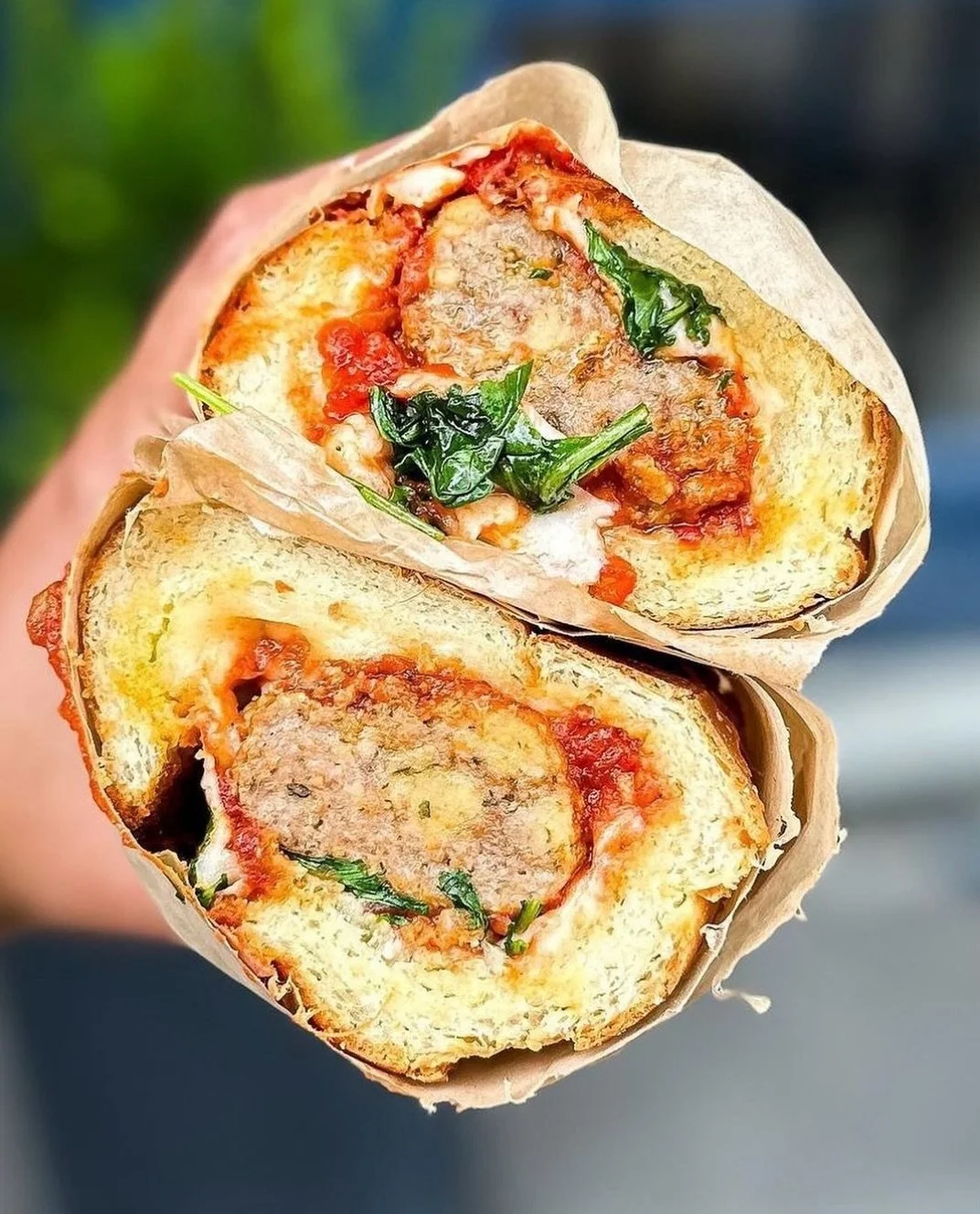 Today&rsquo;s Forecast Update: 100% chance of Turkey Meatball Sub ☔ 🥖 

Rainy Sunday + 🏈 + our old-school turkey meatball sub = a winning recipe. Plus our meatballs are baked (never fried) and slow-braised in our house-made marinara, white wine and