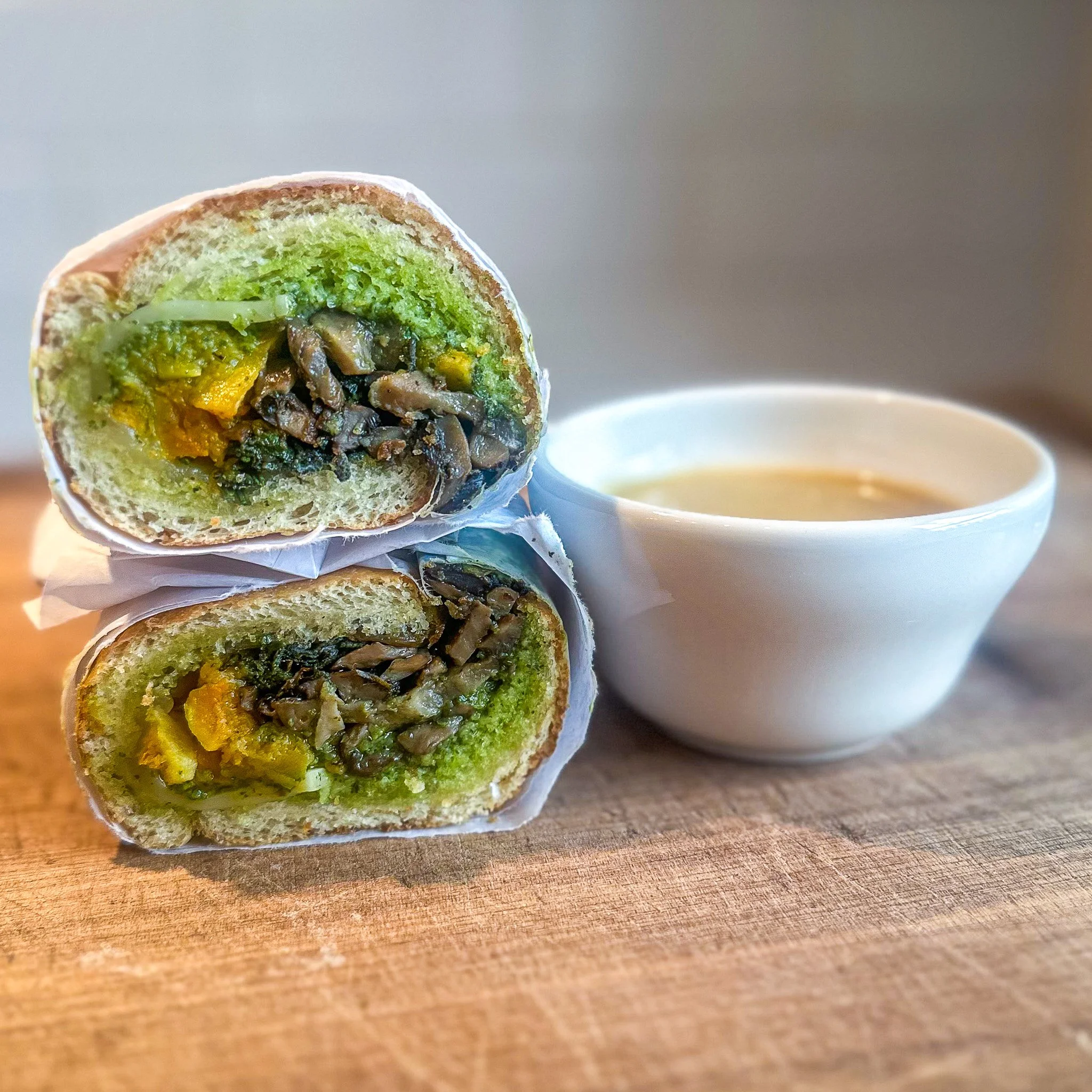 Sandwich français à la courge butternut