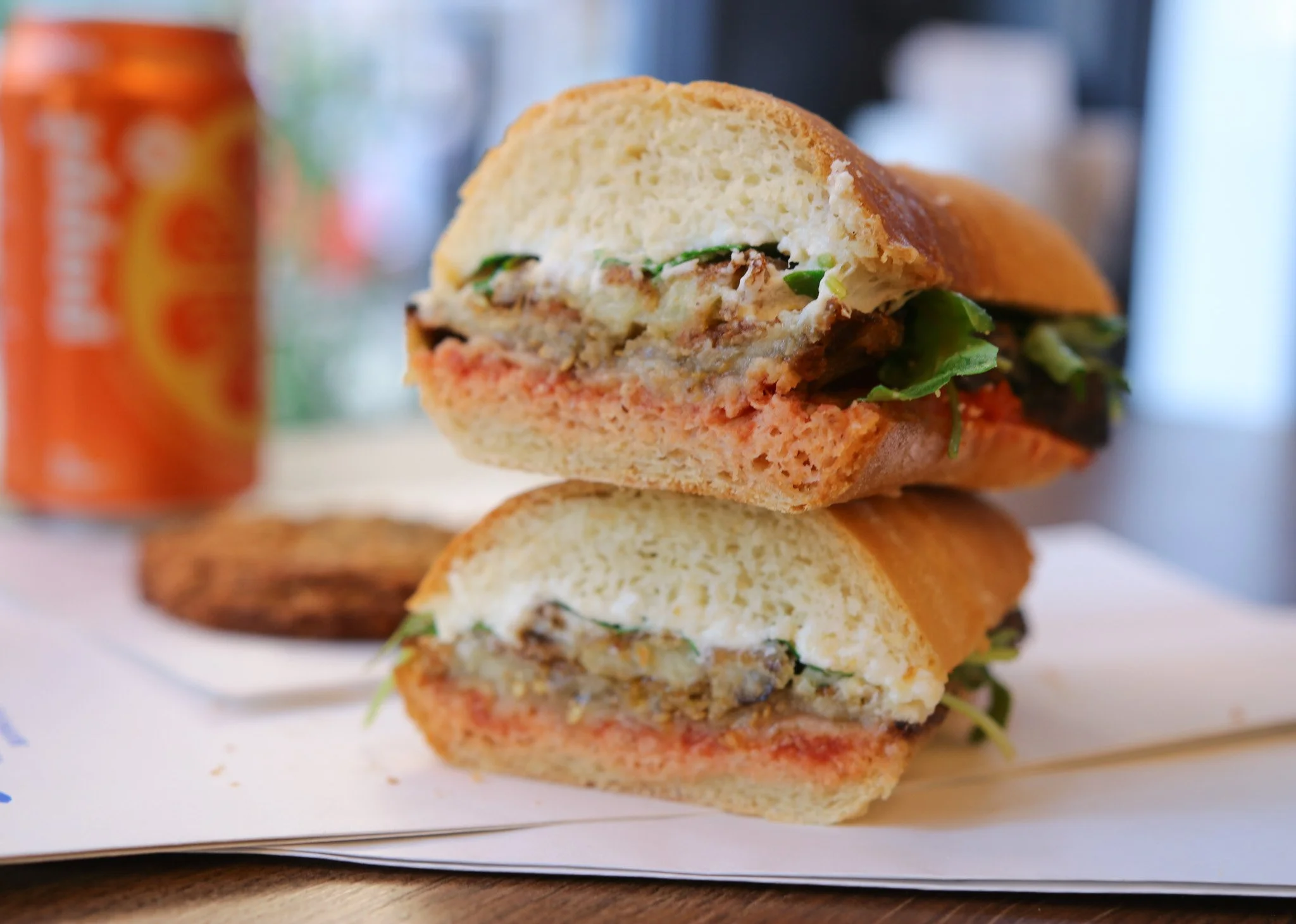 Sandwell Healthyish Sandwiches The Best Vegetarian Spicy Eggplant