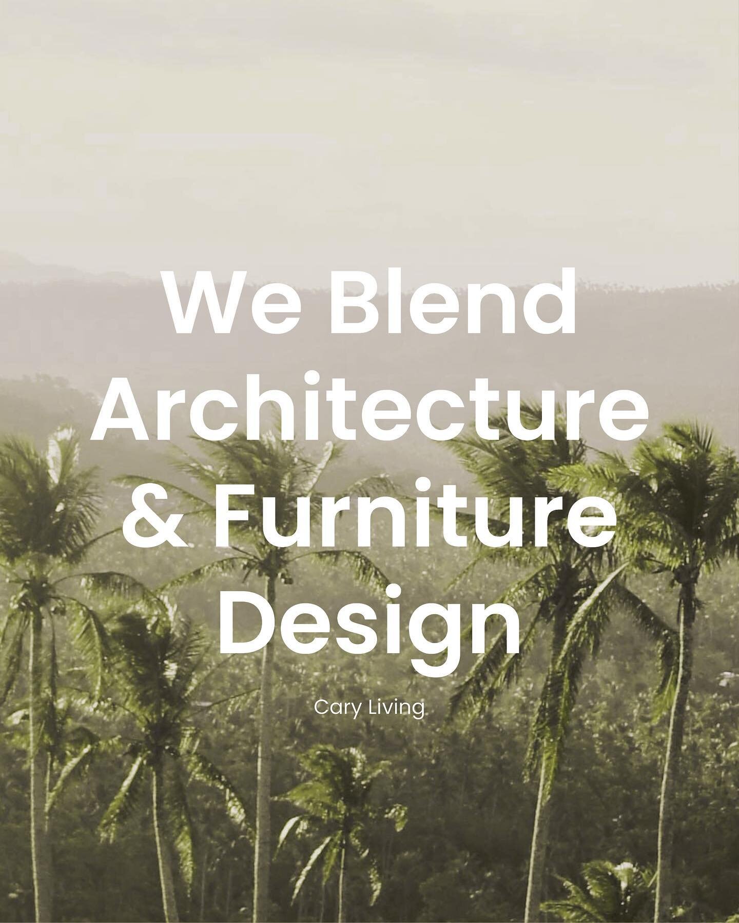 We have brought together years of experience working at a variety of project scales in architecture, interior design, furniture design, and product design to develop Cary Living. We are dedicated and trained to help you make the most of your space wi