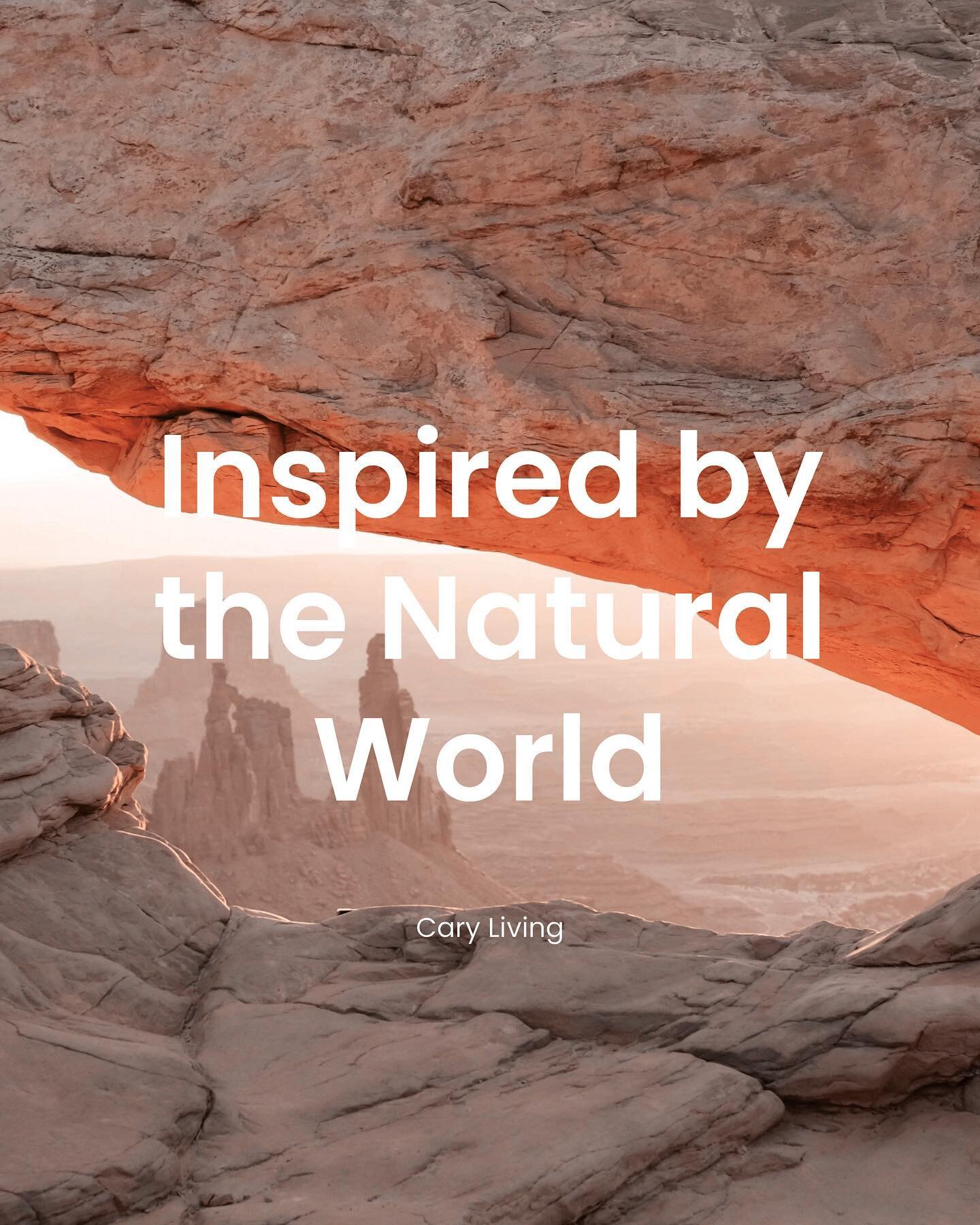 Like the natural world around us, we believe design has the power to soothe and inspire. Our designs are perfectly fit to your space, using natural materials that bring a sense of calm, peace, and balance into your home 💫

#inspiredbynature #thecary