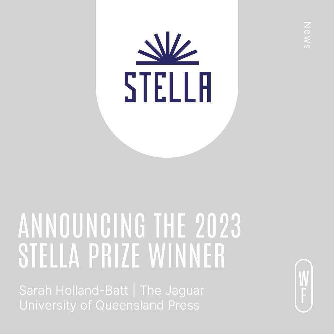 We are pleased to congratulate Sarah Holland-Batt the winner of the 2023 @thestellaprize.

The Wilson Foundation has been the official Prize partner since 2020.&nbsp;

The Prize was awarded to Sarah for her poetry collection,&nbsp;The Jaguar. Sarah w