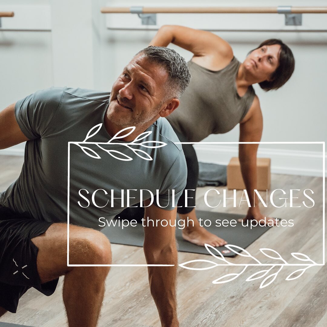 NEW schedule drops next week 🙌🏻

Swipe through to see what we&rsquo;ve added, what classes are making a comeback and more! 

PS. everything else on the sched remains the same ✌🏼