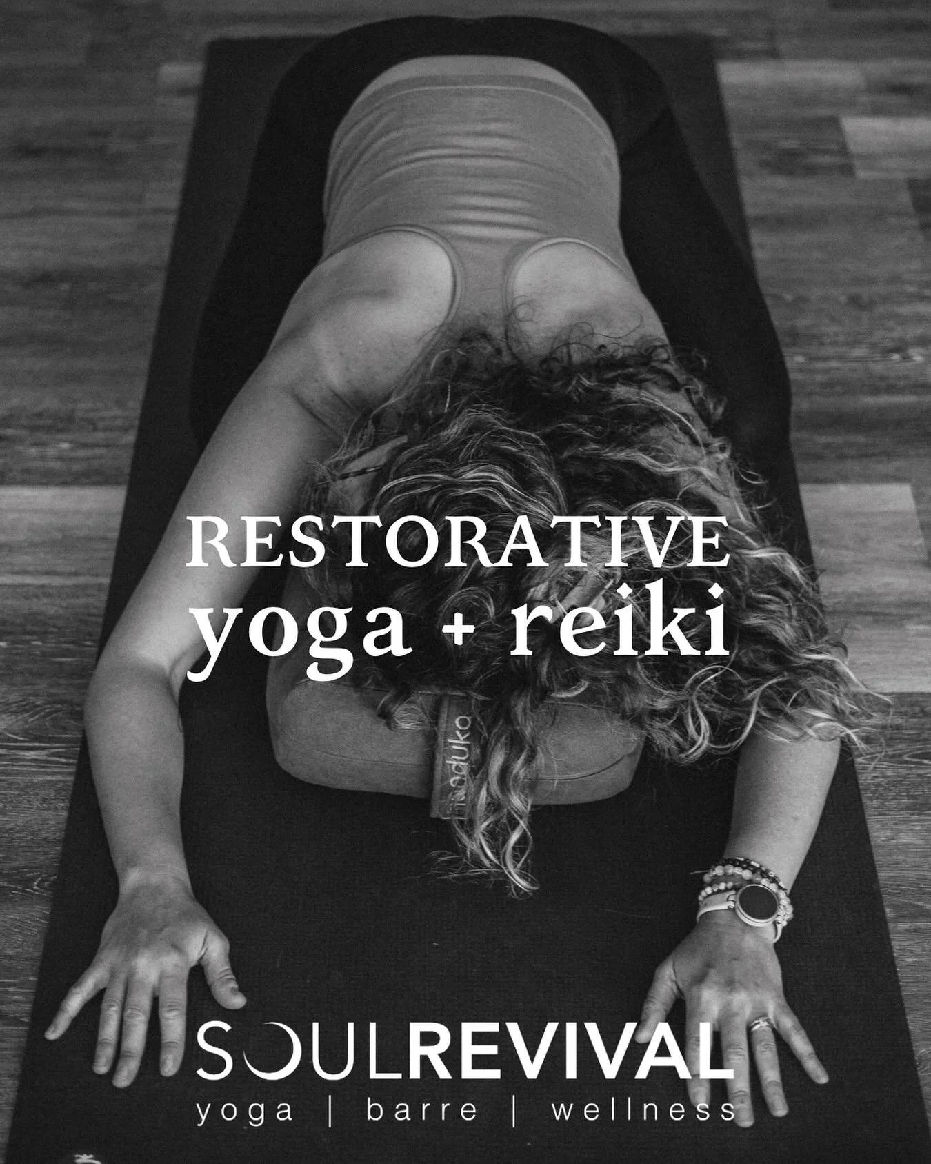 Restorative Yoga + Reiki with Amy is back!

Join her on Sunday, September 28th at 3:30pm for a 75-minute session of deep self-care ✨

This gently powerful practice creates space for physical, emotional + energetic healing. Through the calming stillne