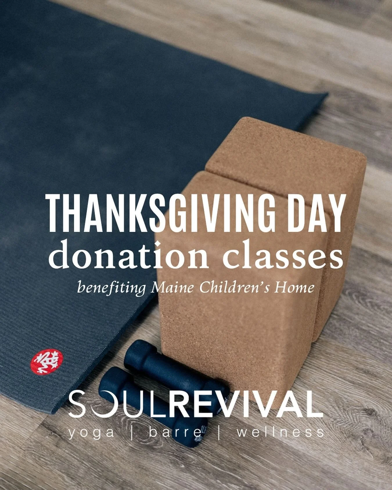 Spend Thanksgiving morning with Dee + Larkin for back-to-back classes you won&rsquo;t want to miss! This dynamic duo is teaming up to offer extra hands-on support, love + attention as we carve out space for ourselves before carving our turkeys 🦃 😉 