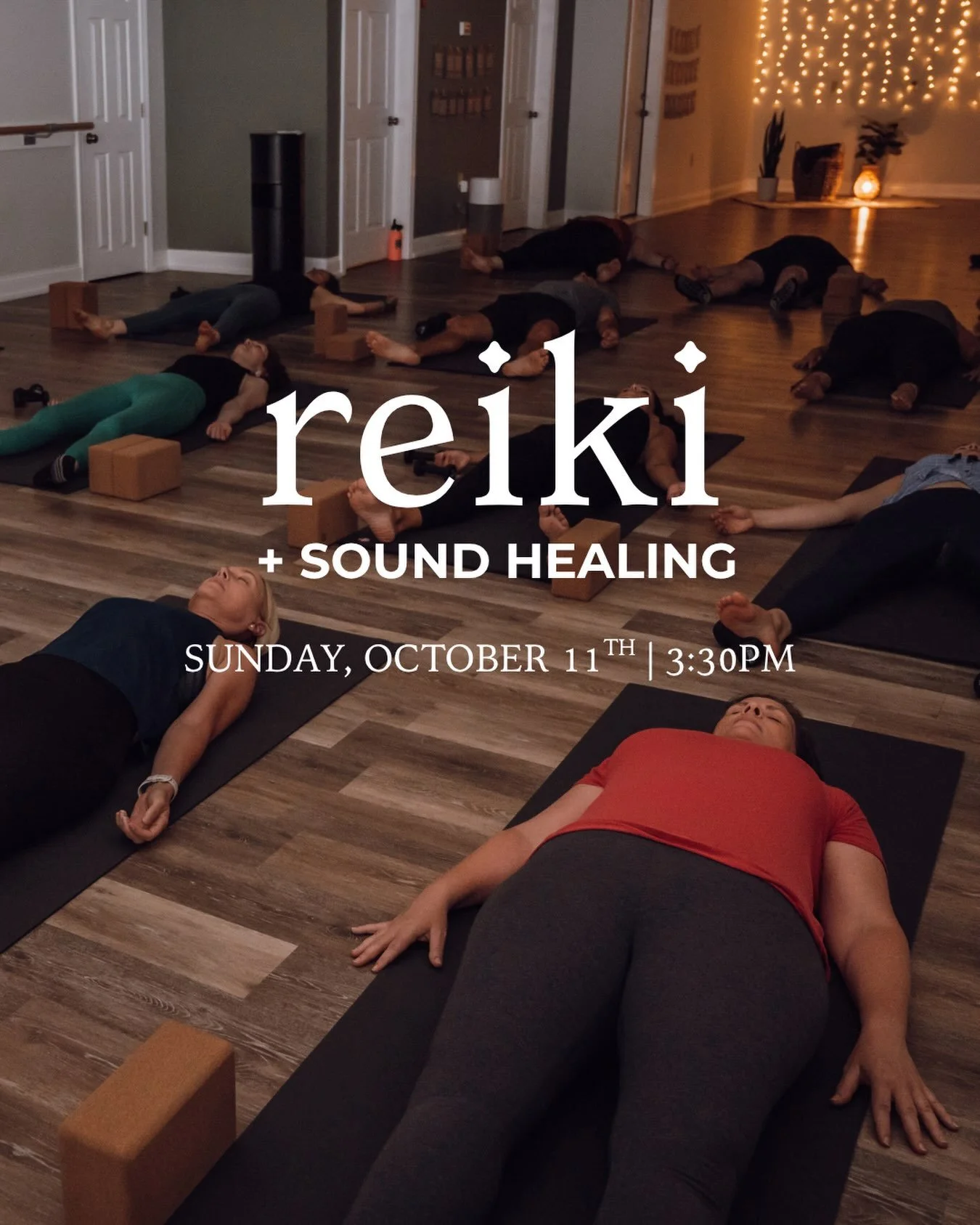 The duo is back! 

Join Amy + Dee on Sunday, October 11th for another Reiki + Sound Healing session✨

Through gentle energy work + healing vibrations, you&rsquo;ll be guided inward, creating space to slow down, release + reconnect with yourself.

As 
