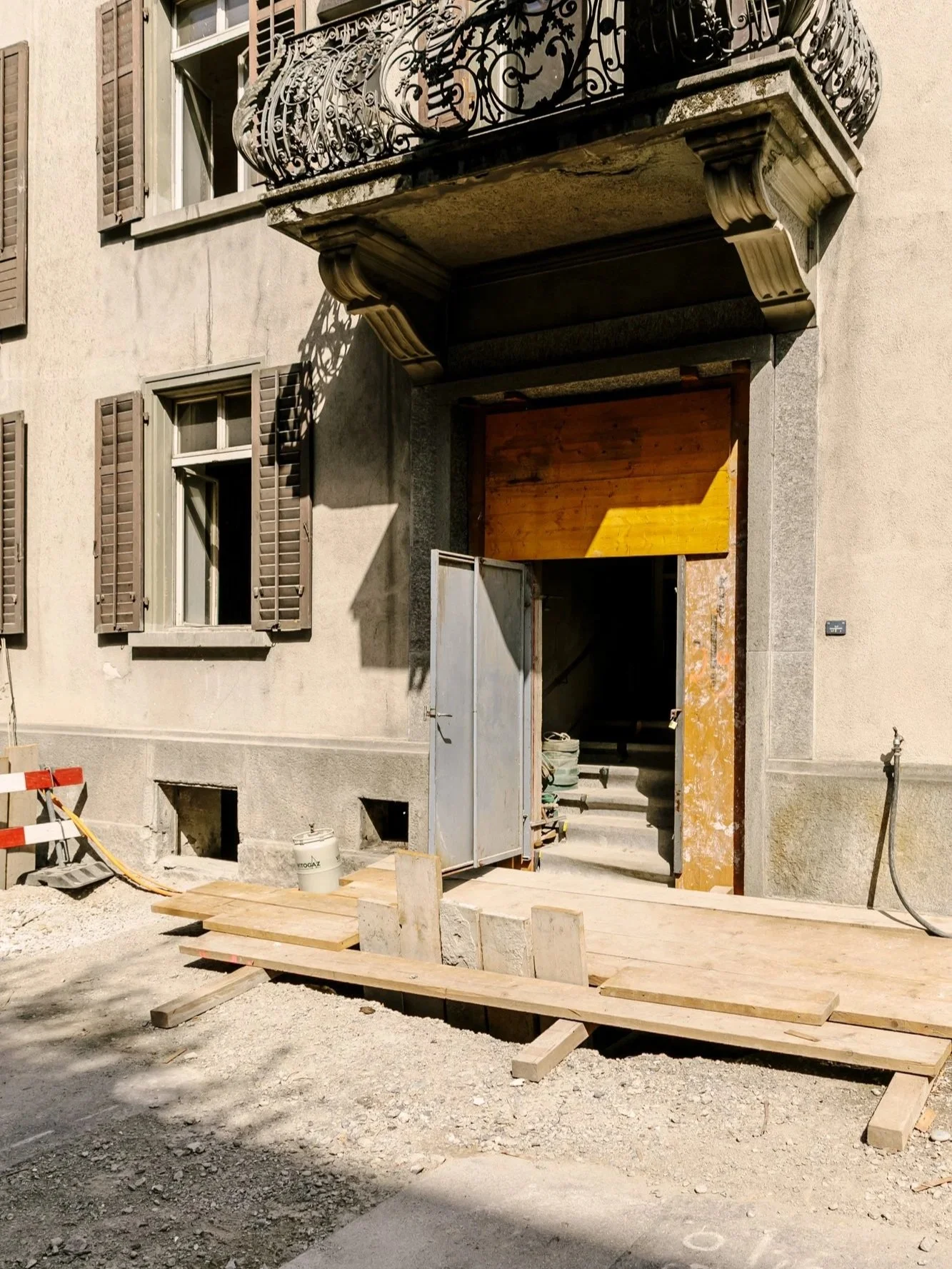 Baustelle im Juli 2025