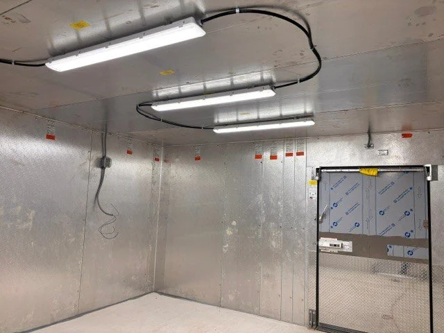 Inside of a cooler