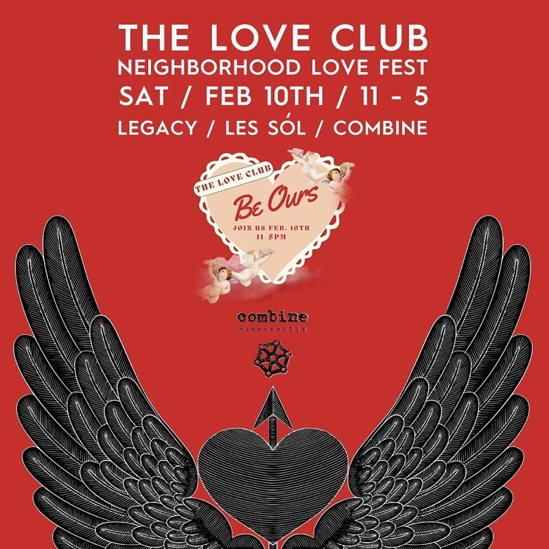 join us saturday as the pre-cupid 🏹🧡 festivities continue, with 70% off sale items @combine (+ ❤️ cookies 🍪). Check out our neighbors @shoplegacystore and @shoplessol (🥂 ros&eacute; + valentines t&rsquo;s 👚) grab a cocktail 🍹 or a bite at @pino