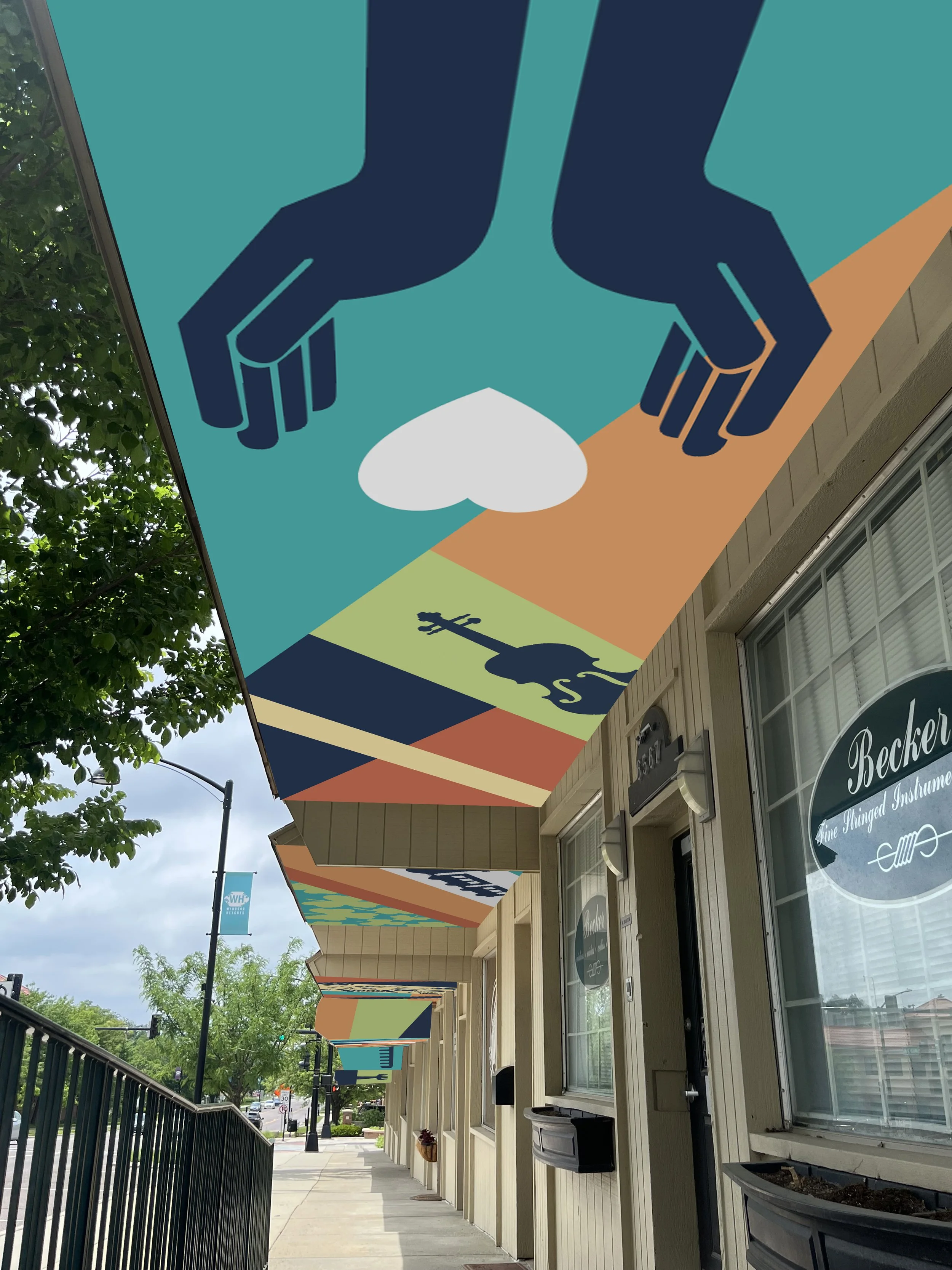 Future Mural Rendering
