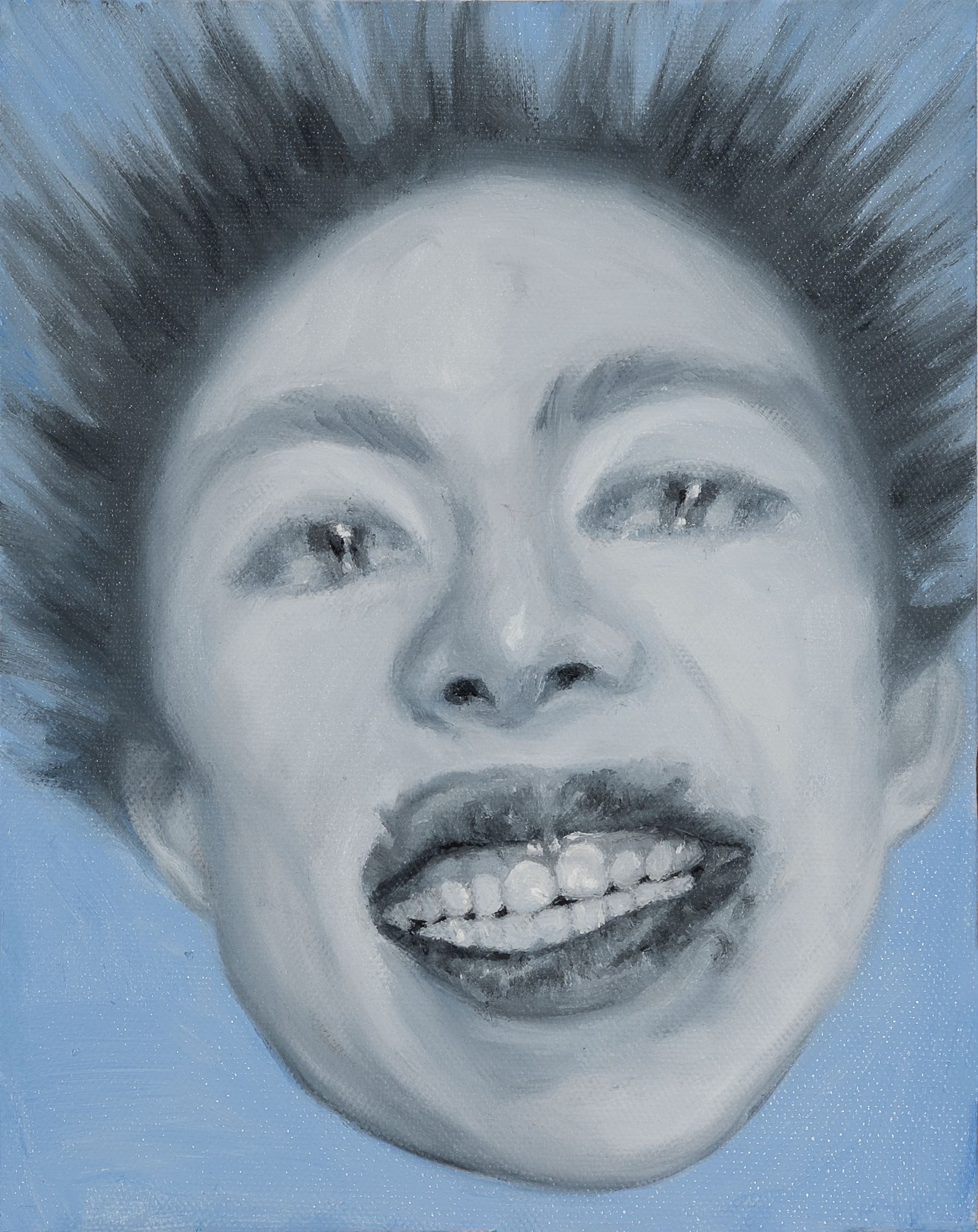 "Crazy", 8x10", Oil on Panel