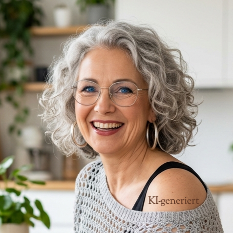 KI generiertes Porträt von der fiktiven Redakteurin Dr. Yonila