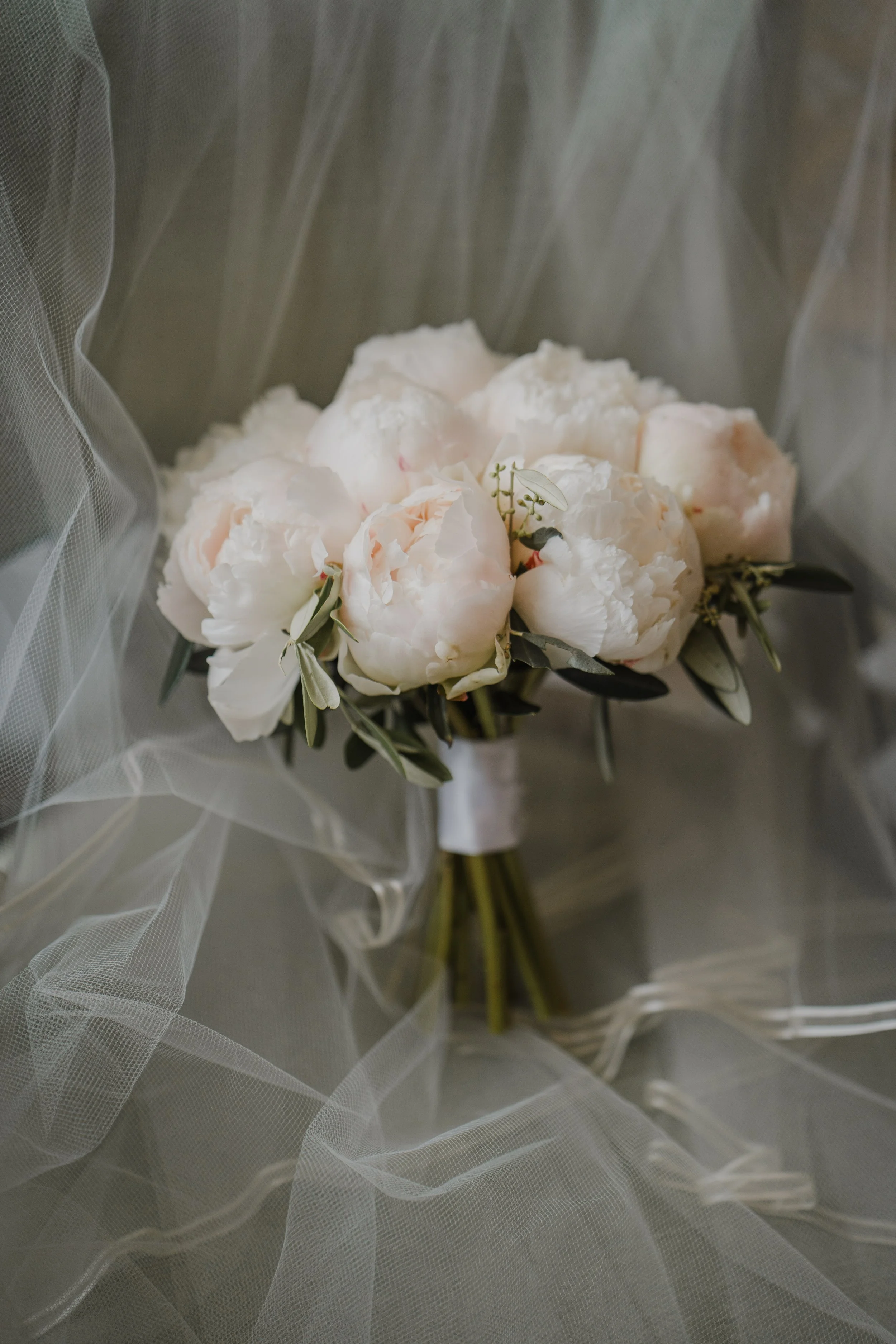 All Peony Rose Bridal Bouquet