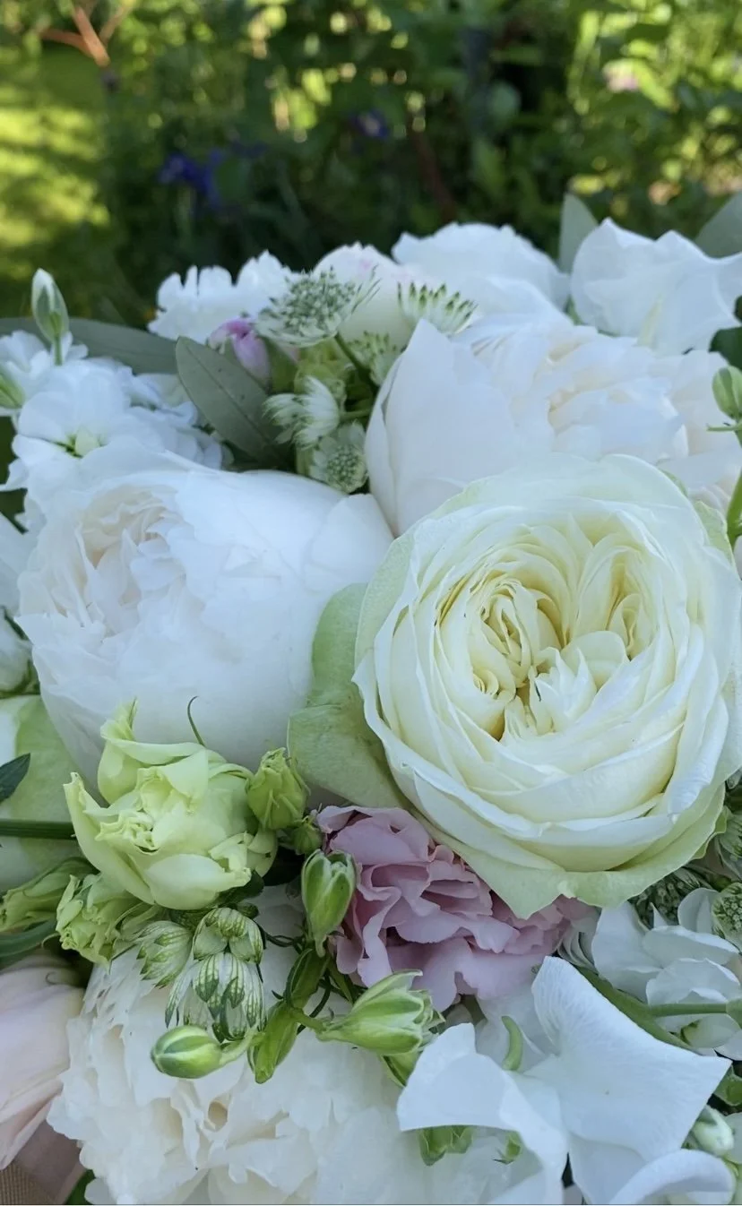 Peony and Garden Rose Bridal Bouquet