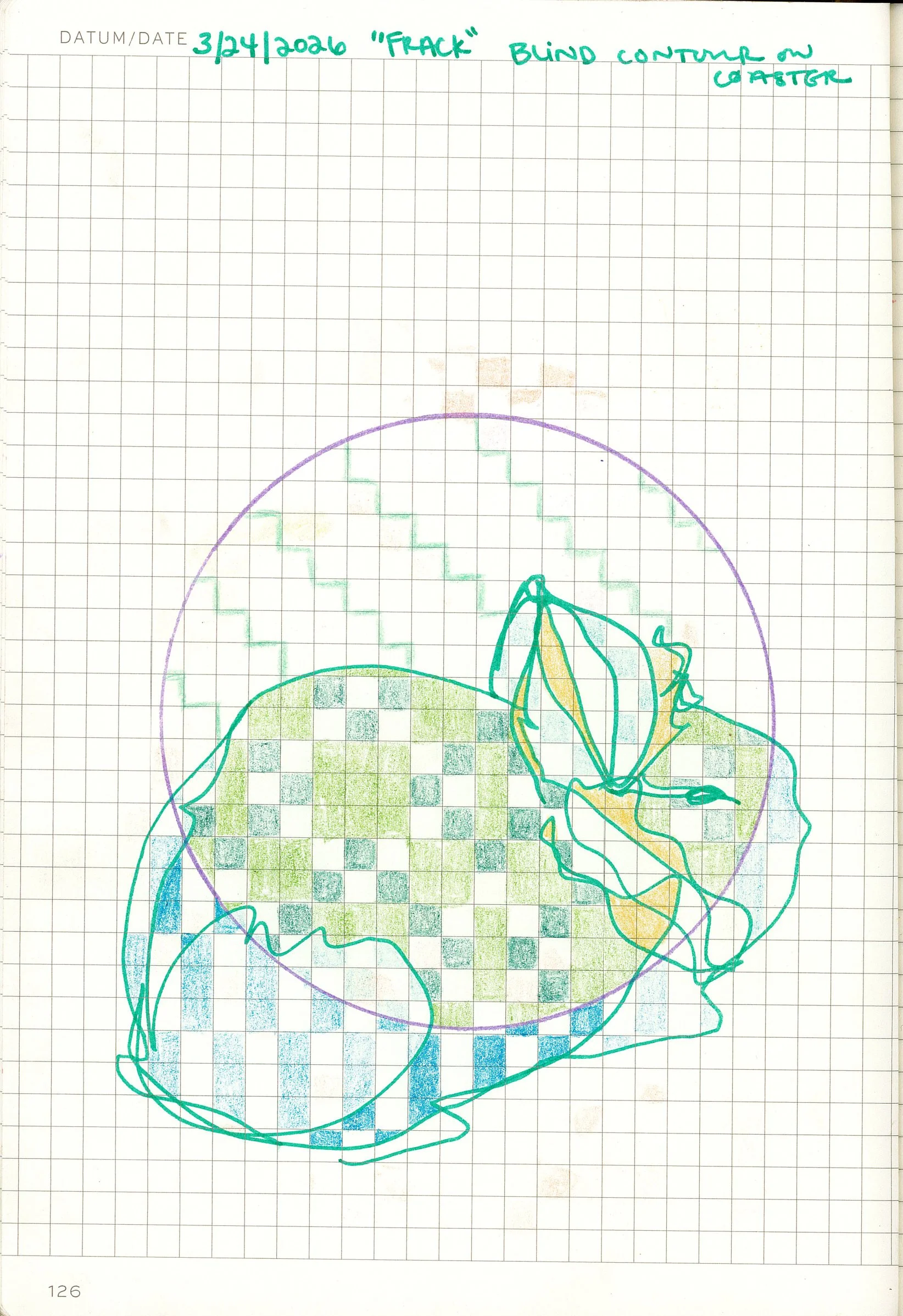 Drawing #31: "Frack", March 24