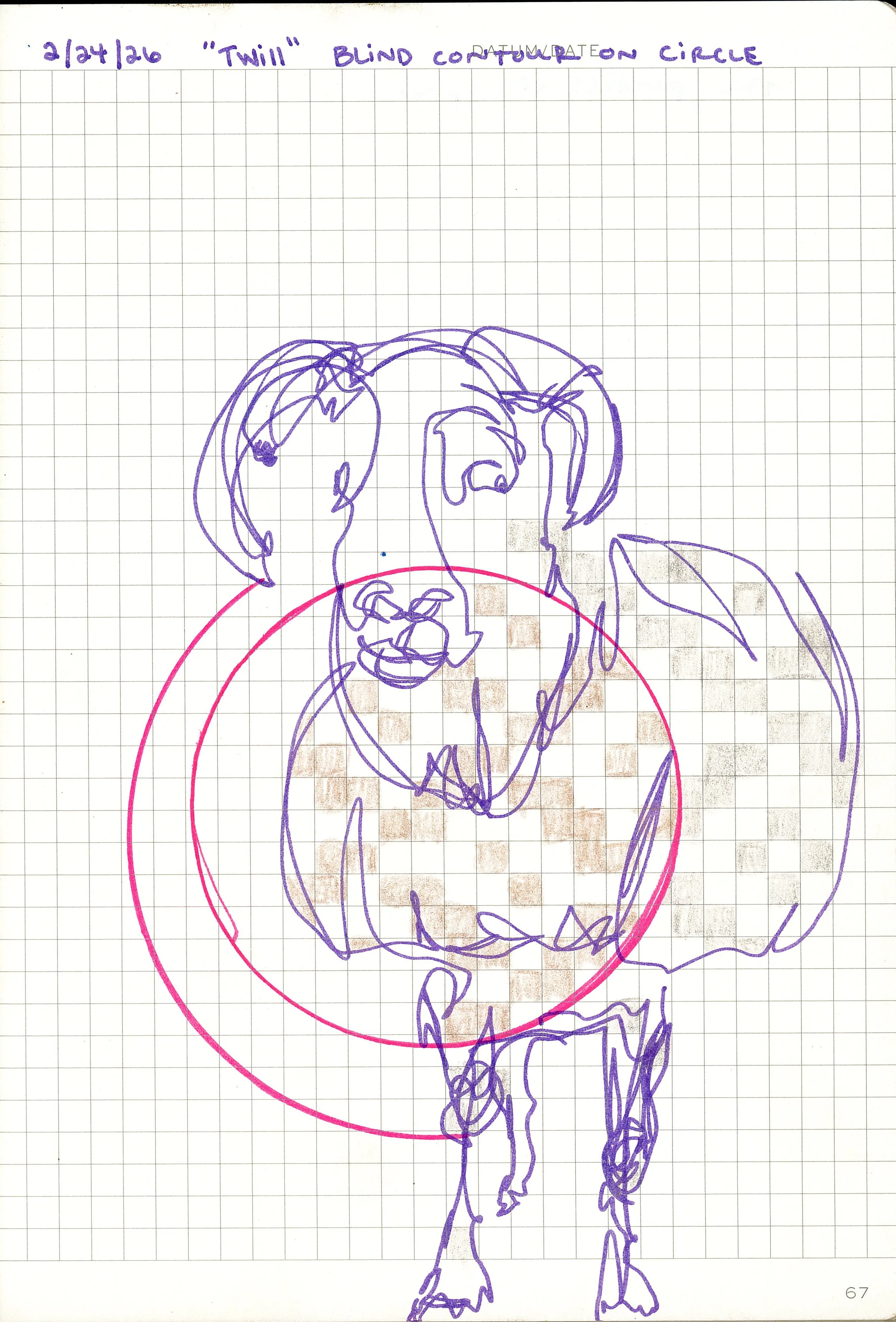 Drawing #02: Twill, Feb 24