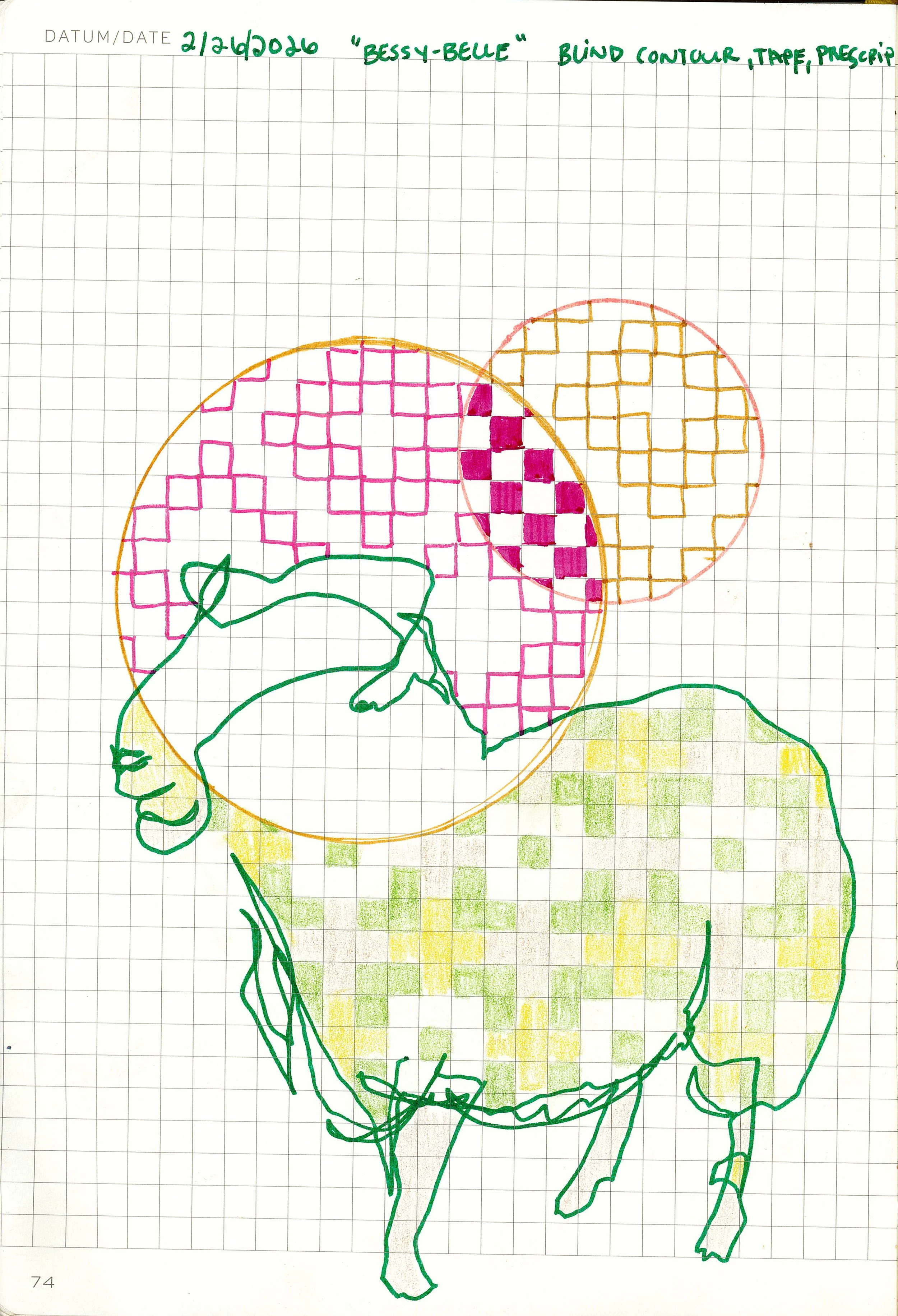 Drawing #05: Bessy-Belle, Feb 26
