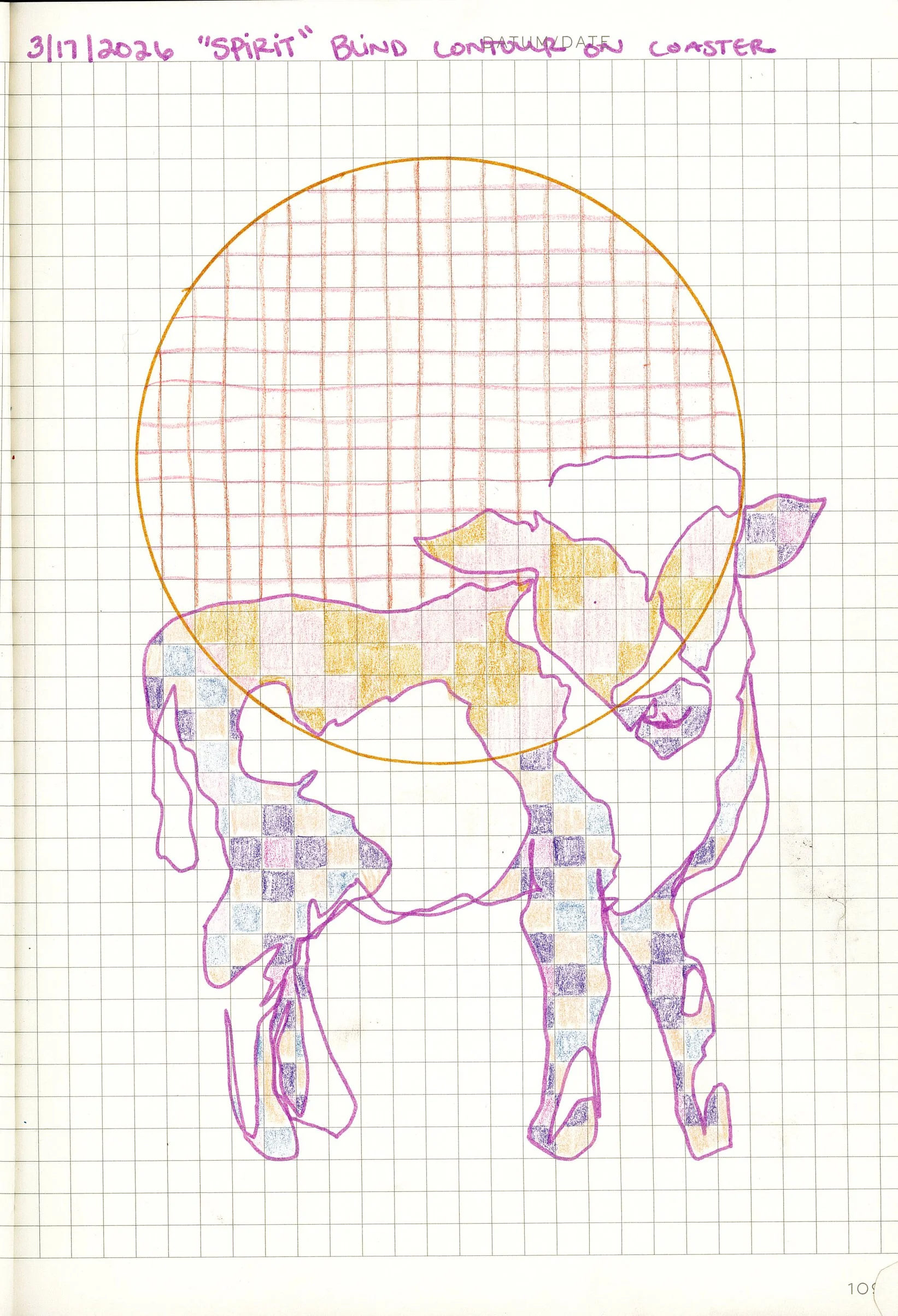 Drawing #24: "Spirit", March 17
