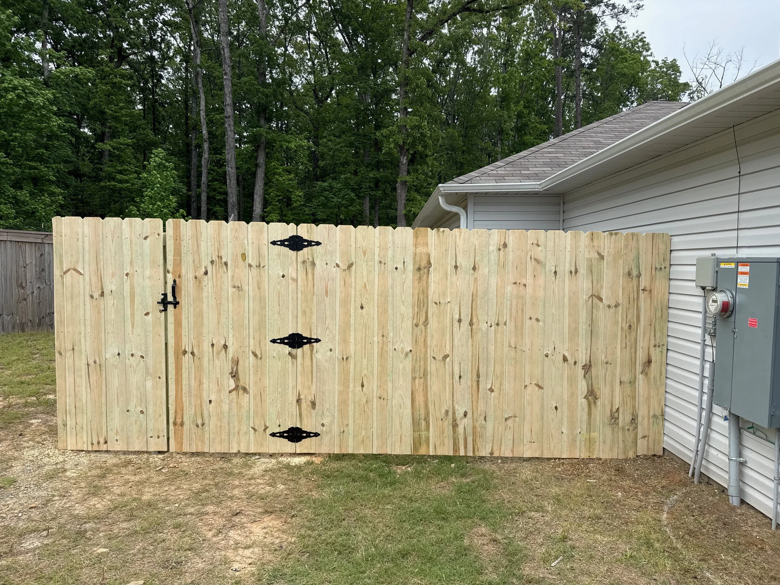 Standard Grade 6' Privacy Fence