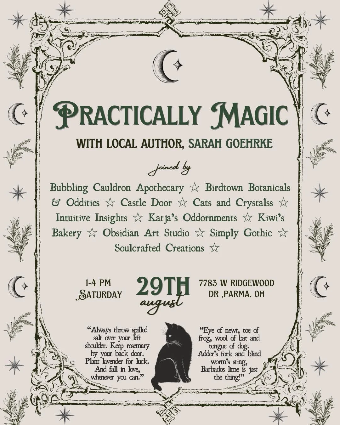 Practically Magic at Walls of Books Parma