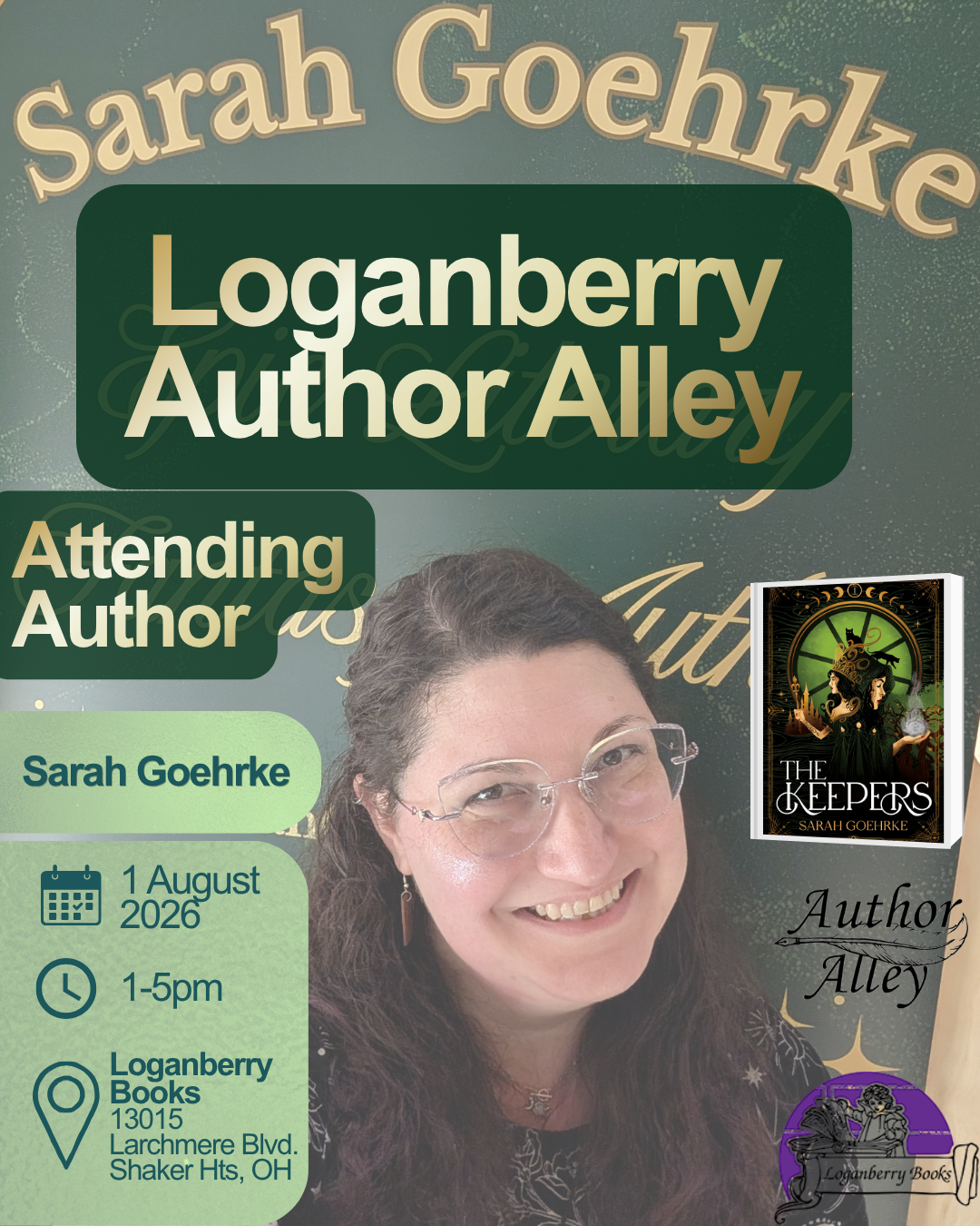 Loganberry Books Author Alley 2026