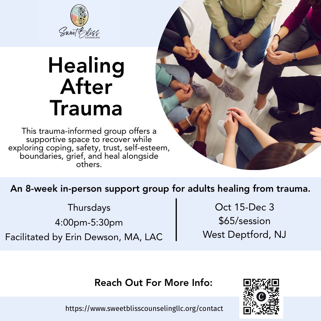 Healing After Trauma:&nbsp;An In Person Trauma Recovery Group for Adults