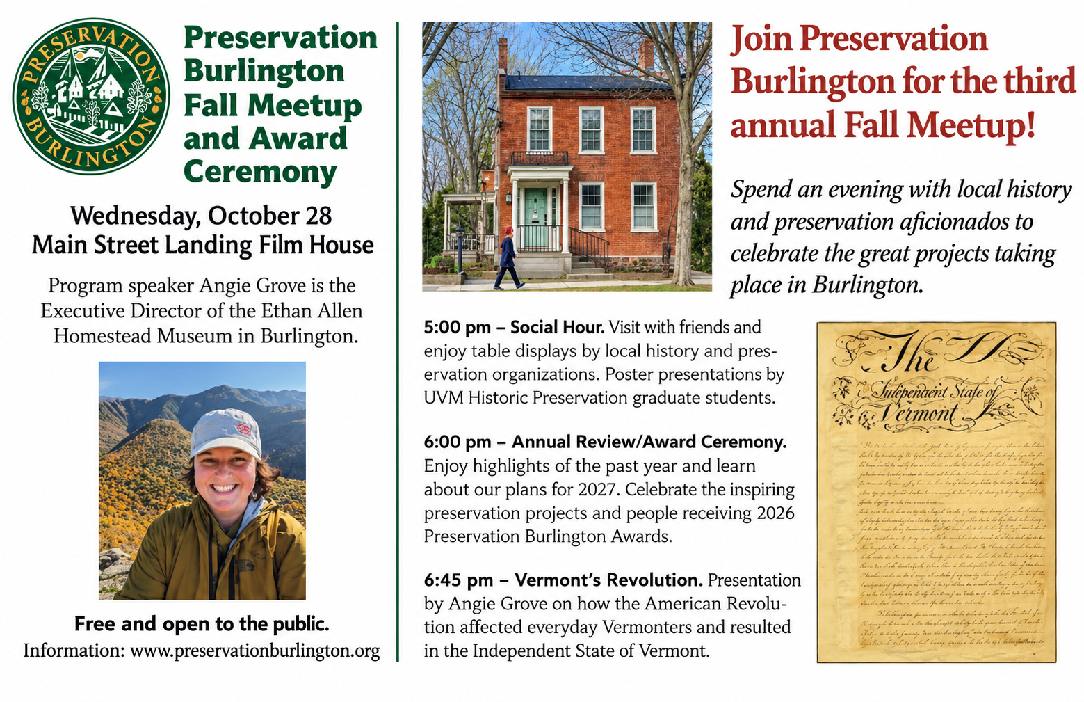 Preservation Burlington Fall Meetup Flyer.png