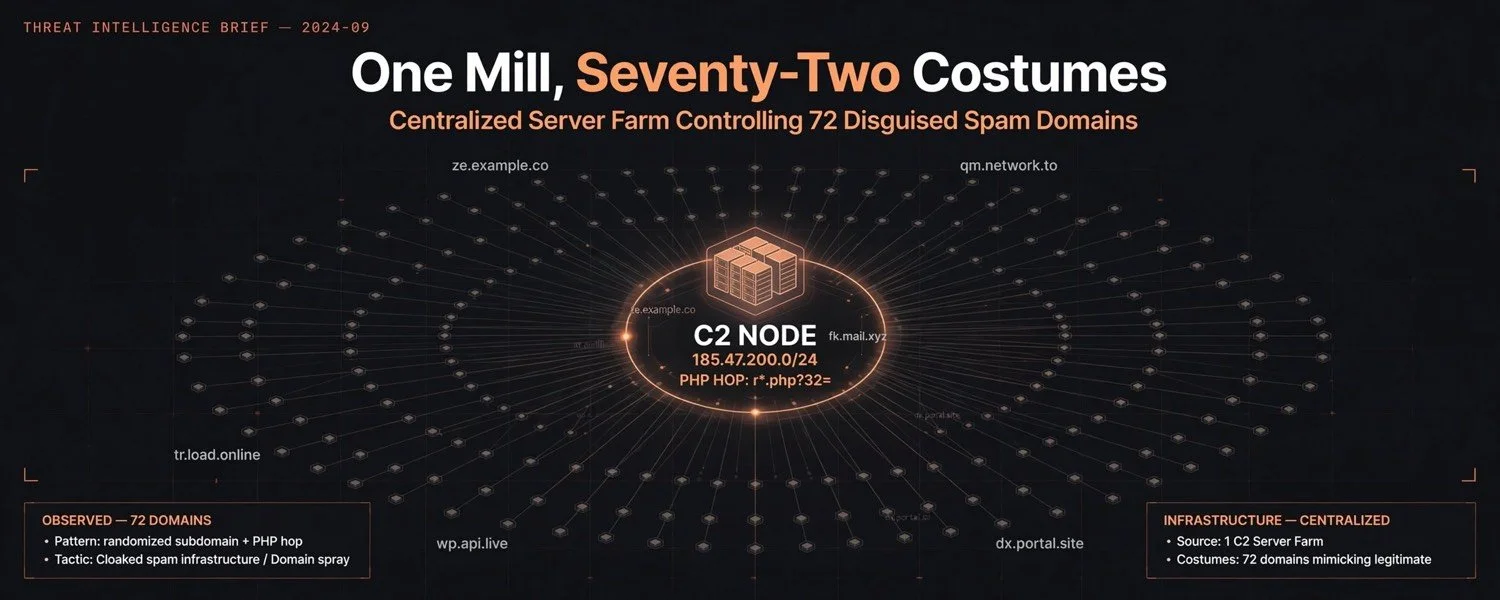 One Mill, Seventy-Two Costumes