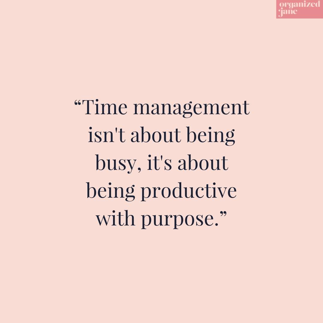 Time management isn't just about doing more, it's about doing what matters most. 🕒💡 Focus on tasks that align with your goals and eliminate distractions to stay on track. Here's a tip: Start your day by prioritizing the top three tasks that will ma