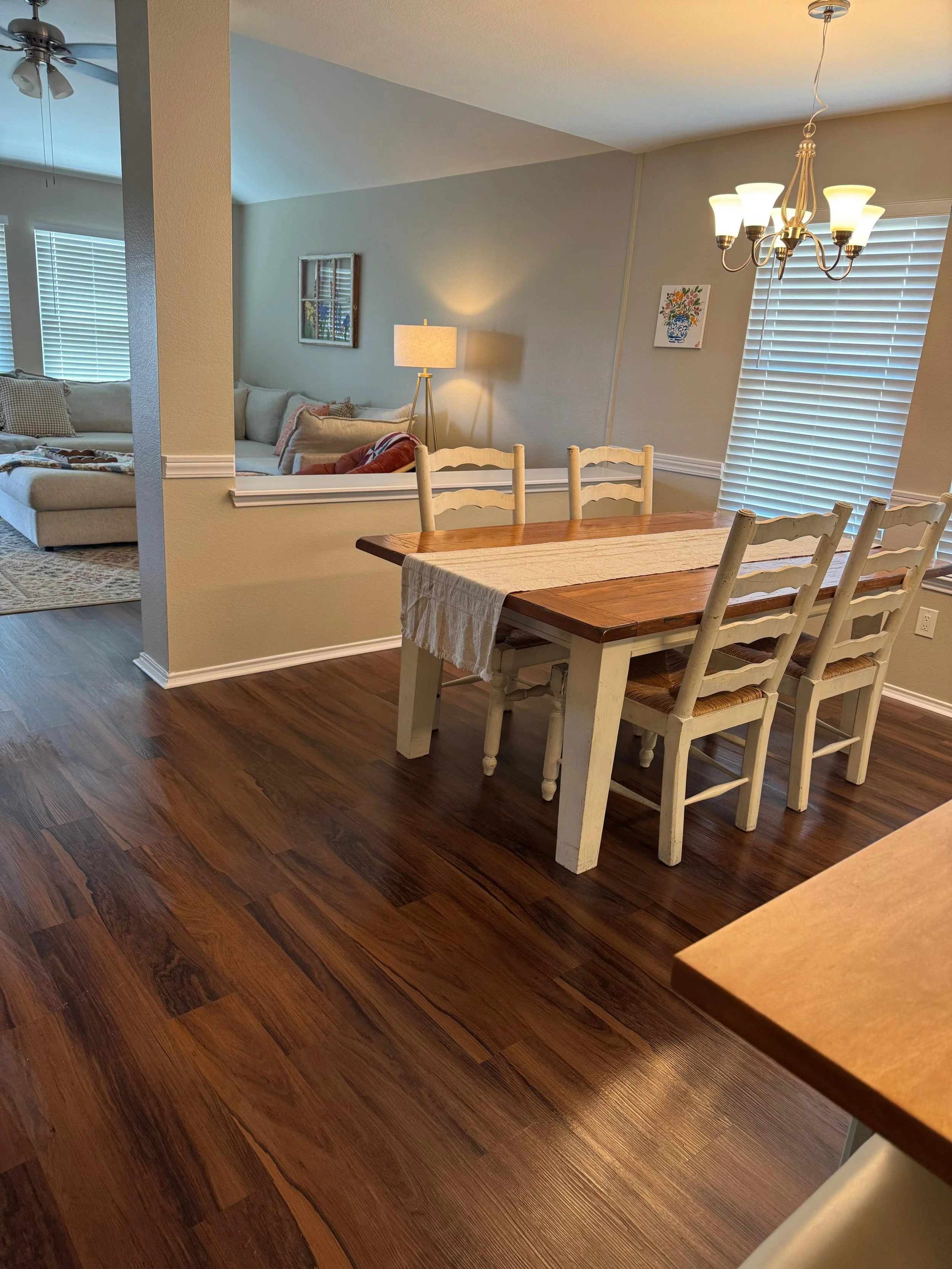 After a deep cleaning in Argyle, Texas