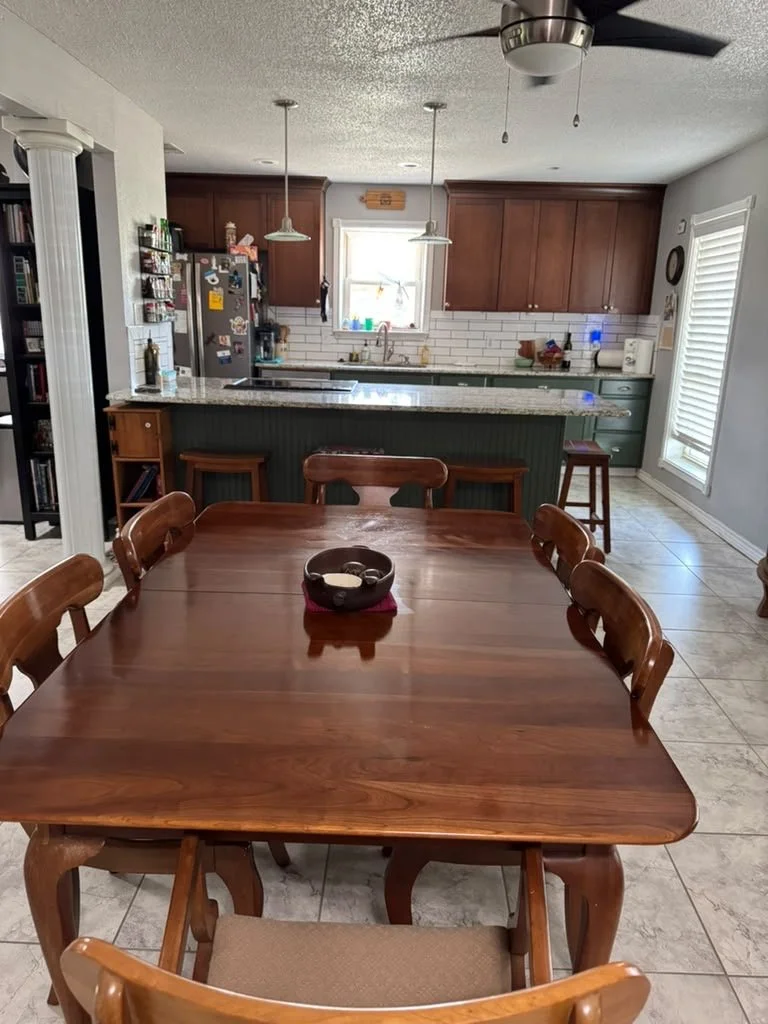Kitchen after weekly cleaning in Double Oak, Texas