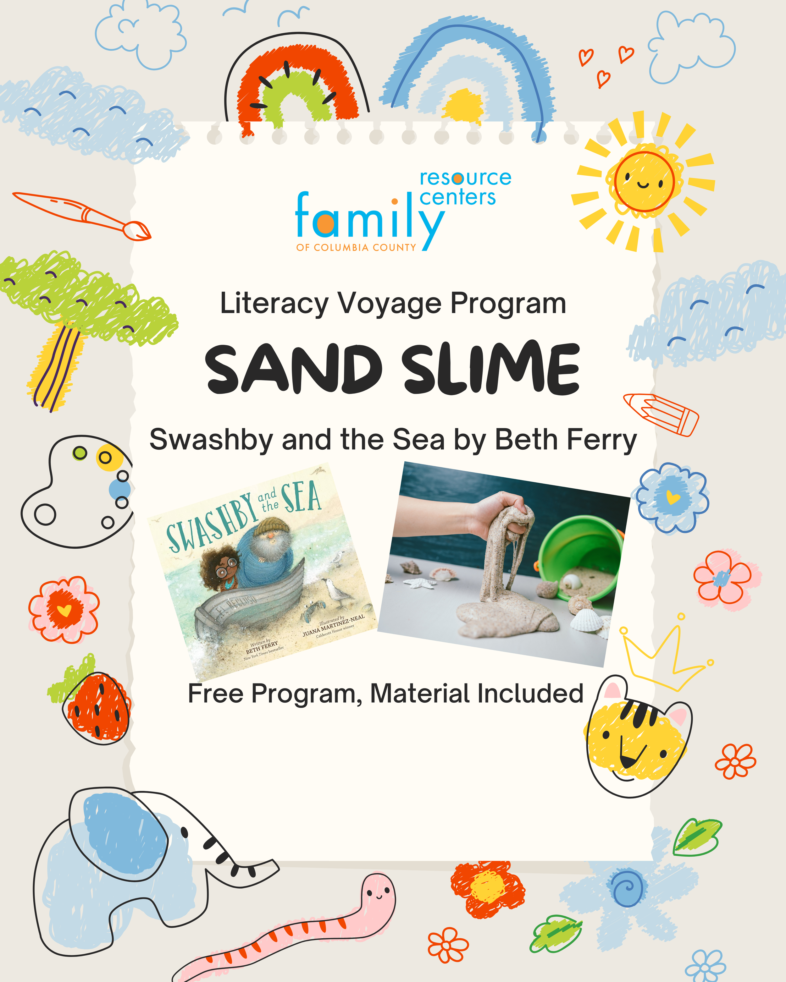 LVP at Chatham Public Library-Sand Slime