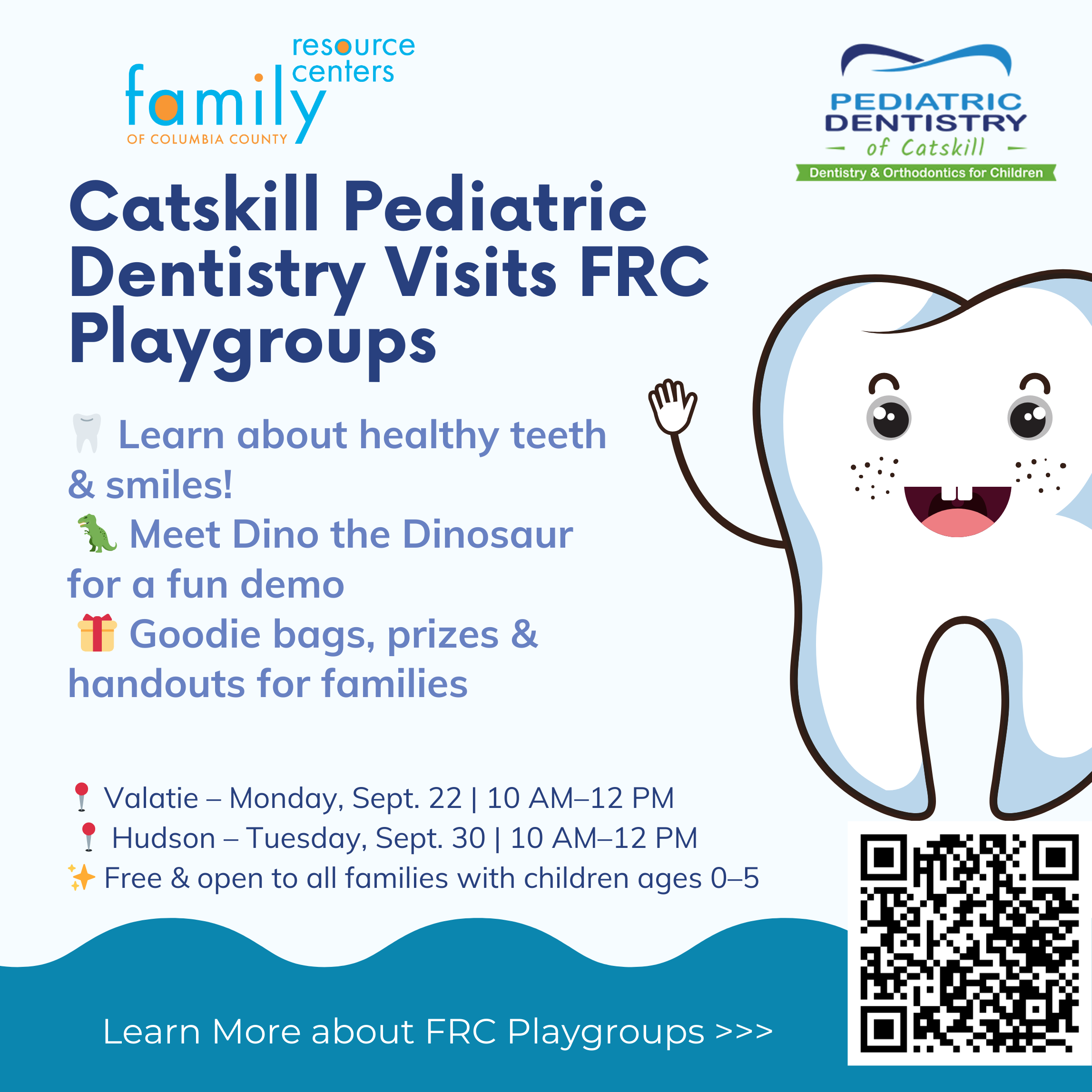 Special Guest: Catskill Pediatric Dentistry Visits Playgroup